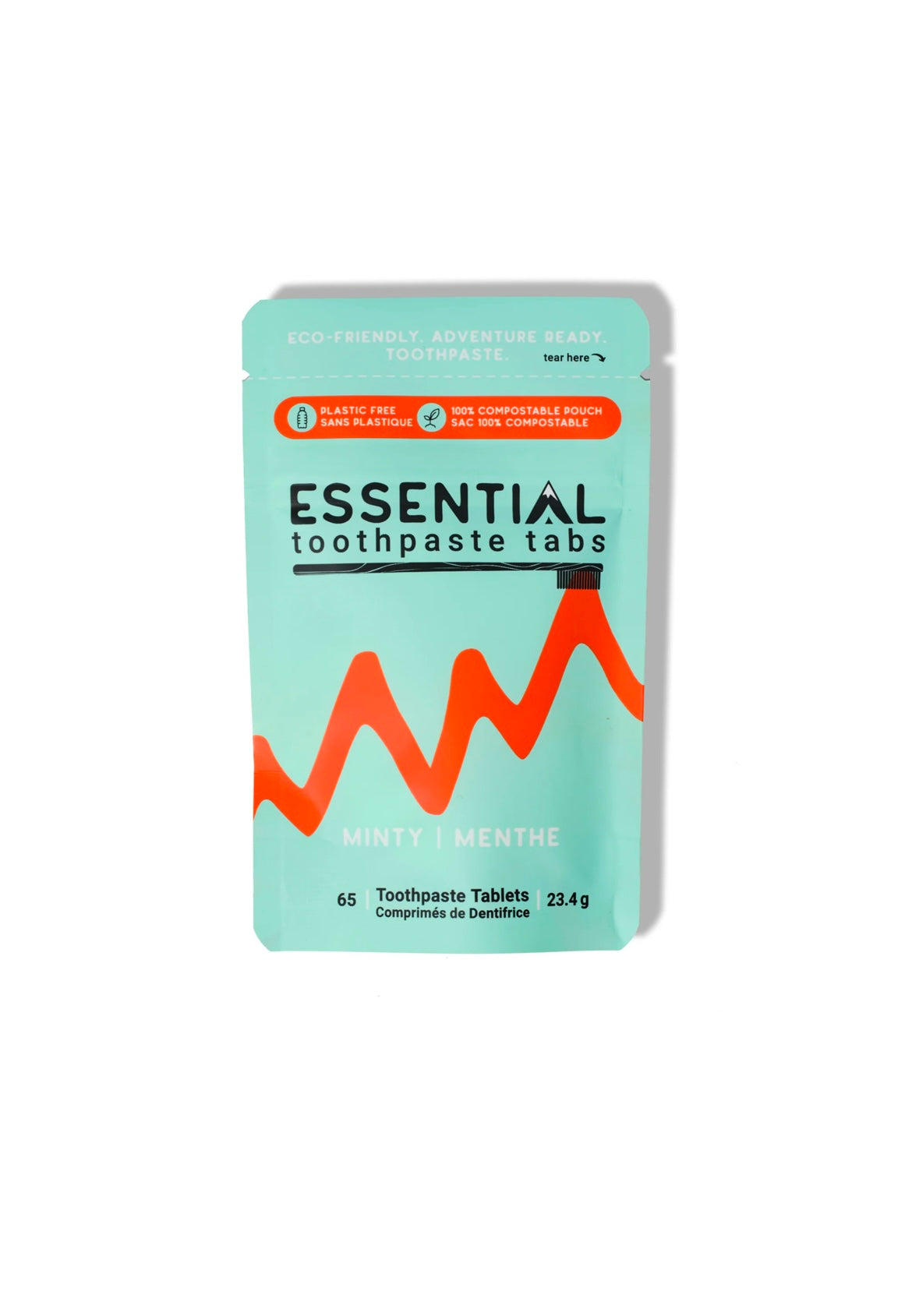 Essentials Toothpaste Tabs - 65 Tabs (1 month Supply)
