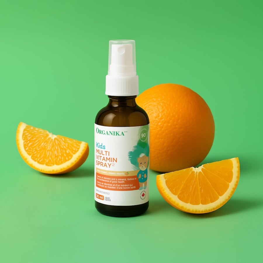 Organika Kids Multi Vitamin Spray - Complete Daily Nutrition for Children