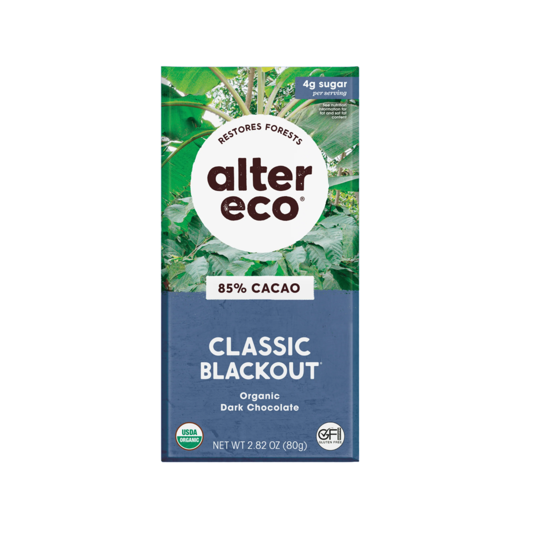 ALTER ECO Classic Blackout 85% Cacao 80g