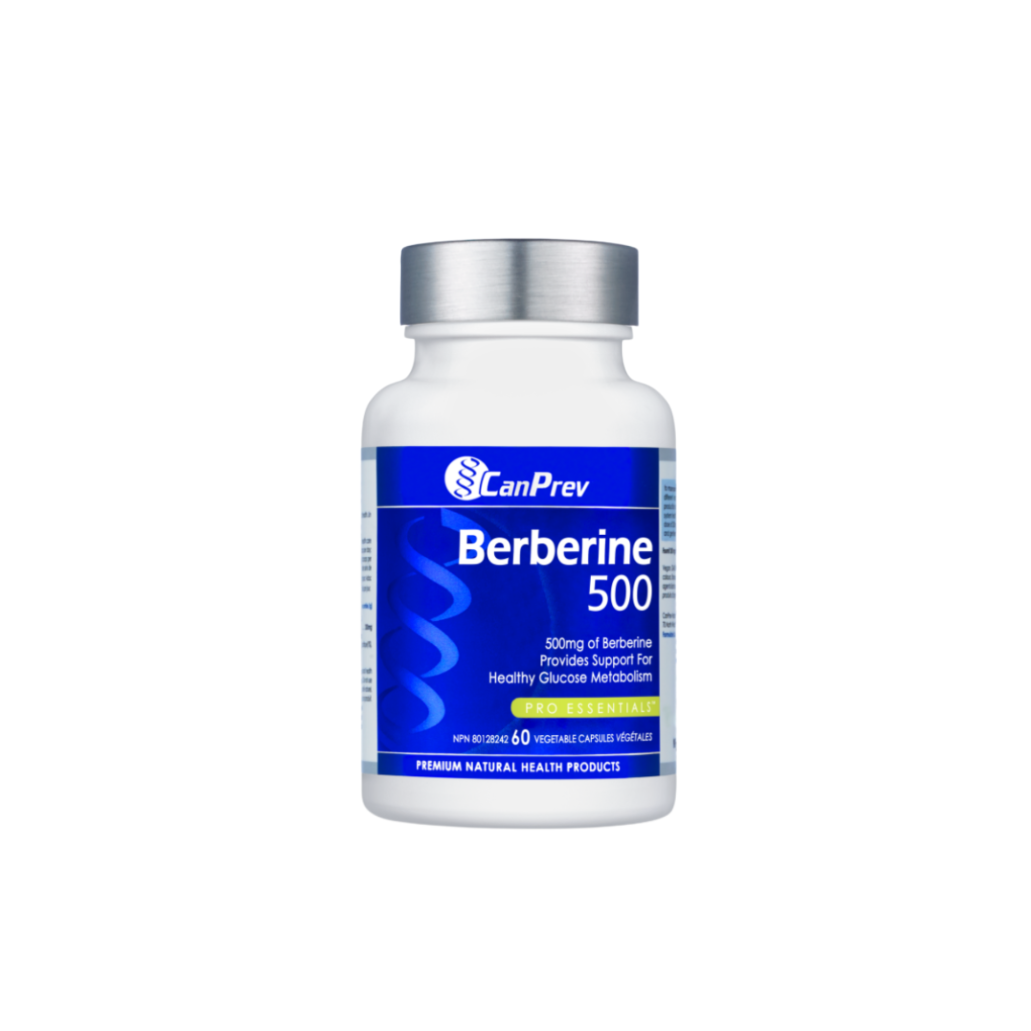 CanPrev Berberine 500mg Vegetable Capsules
