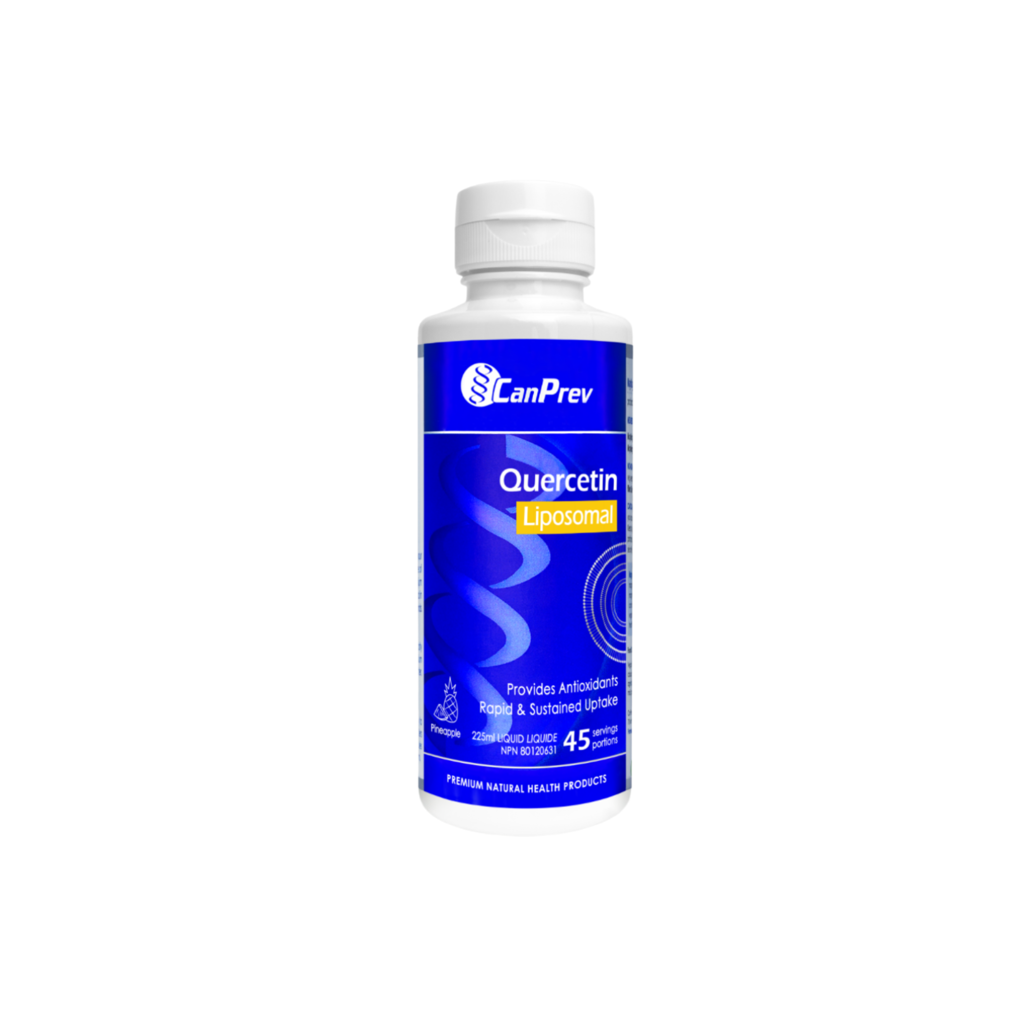 CanPrev Liposomal Quercetin Liquid - Pineapple Flavour with Superior Absorption