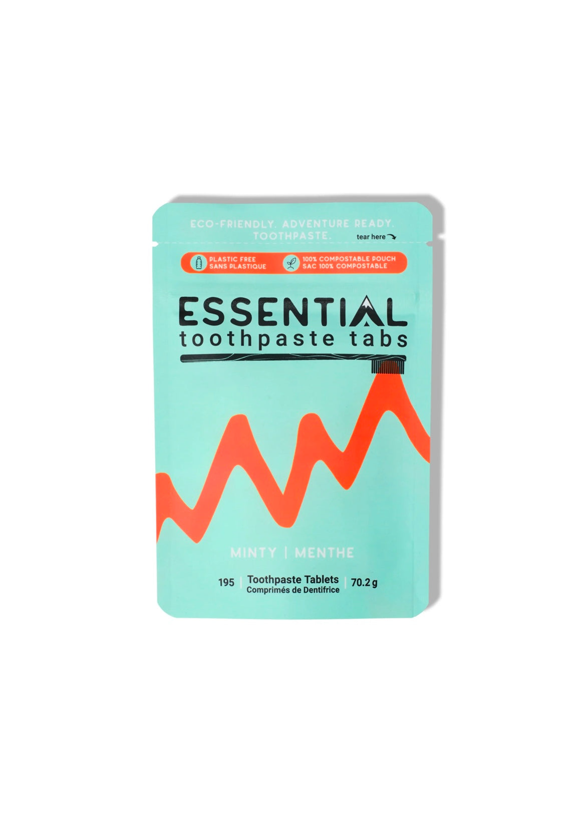 Essential Toothpaste Tabs - 195 Tabs (3 Month Supply)