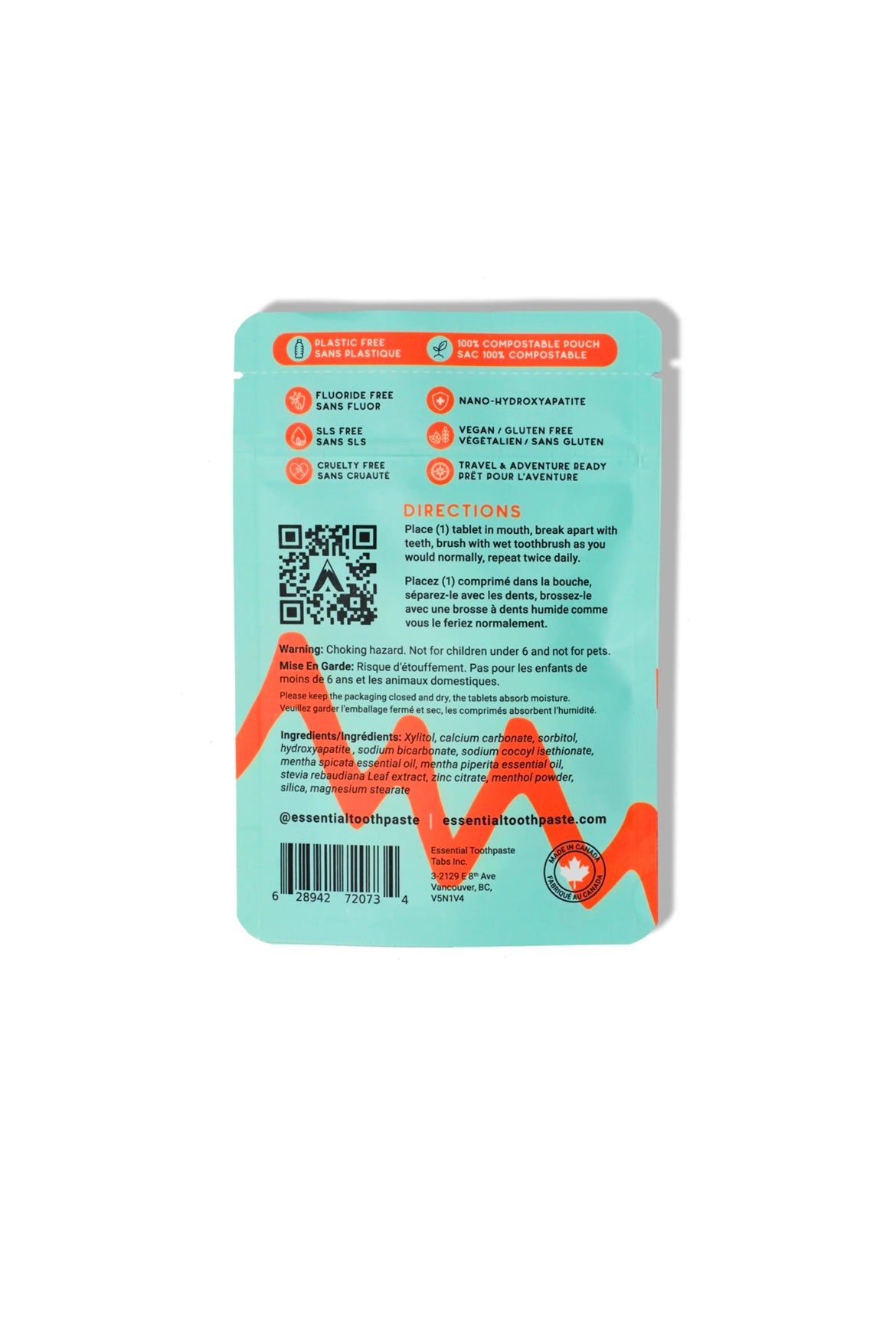 Essential Toothpaste Tabs - 195 Tabs (3 Month Supply)