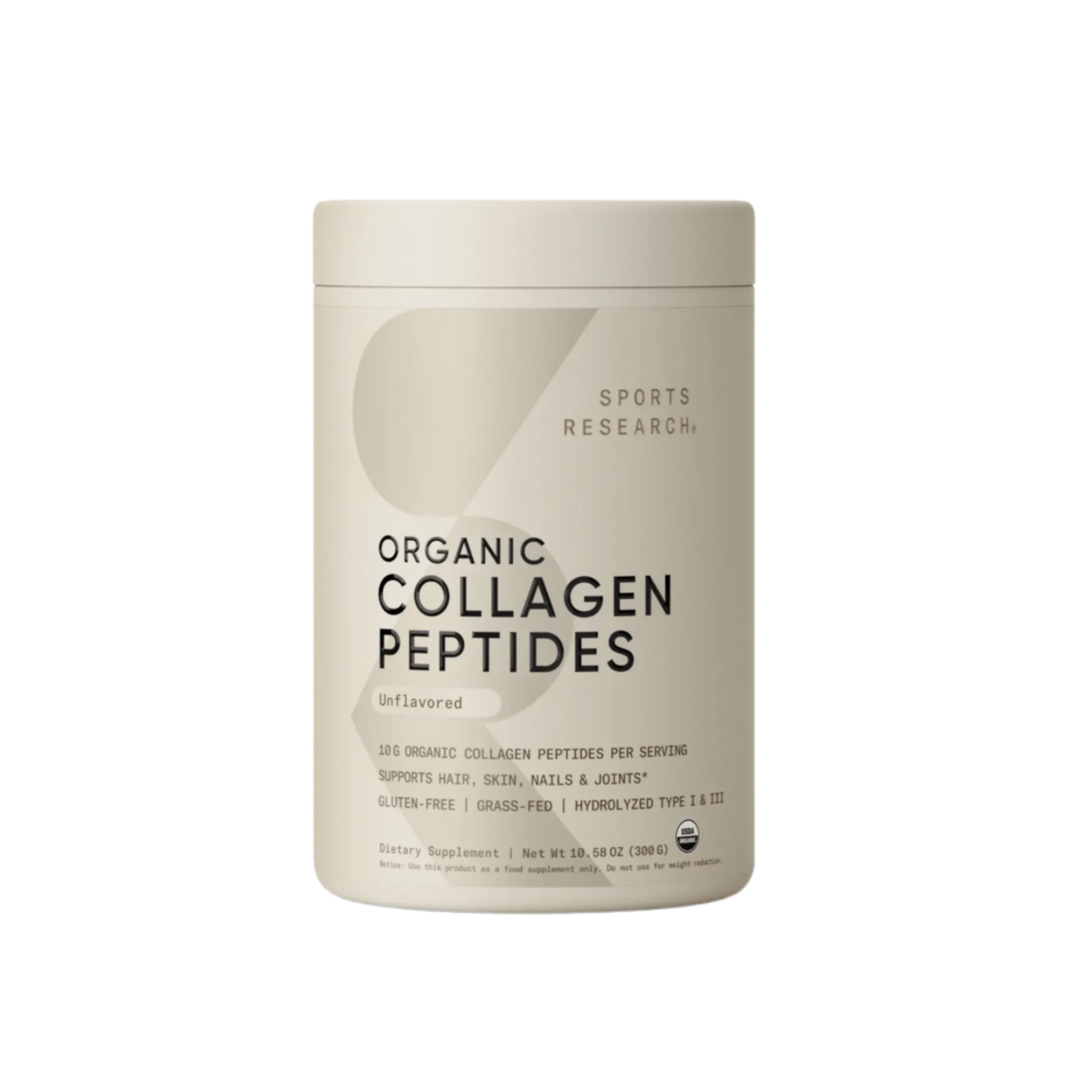 Sports Research - Collagen Peptides Unflavoured 510g