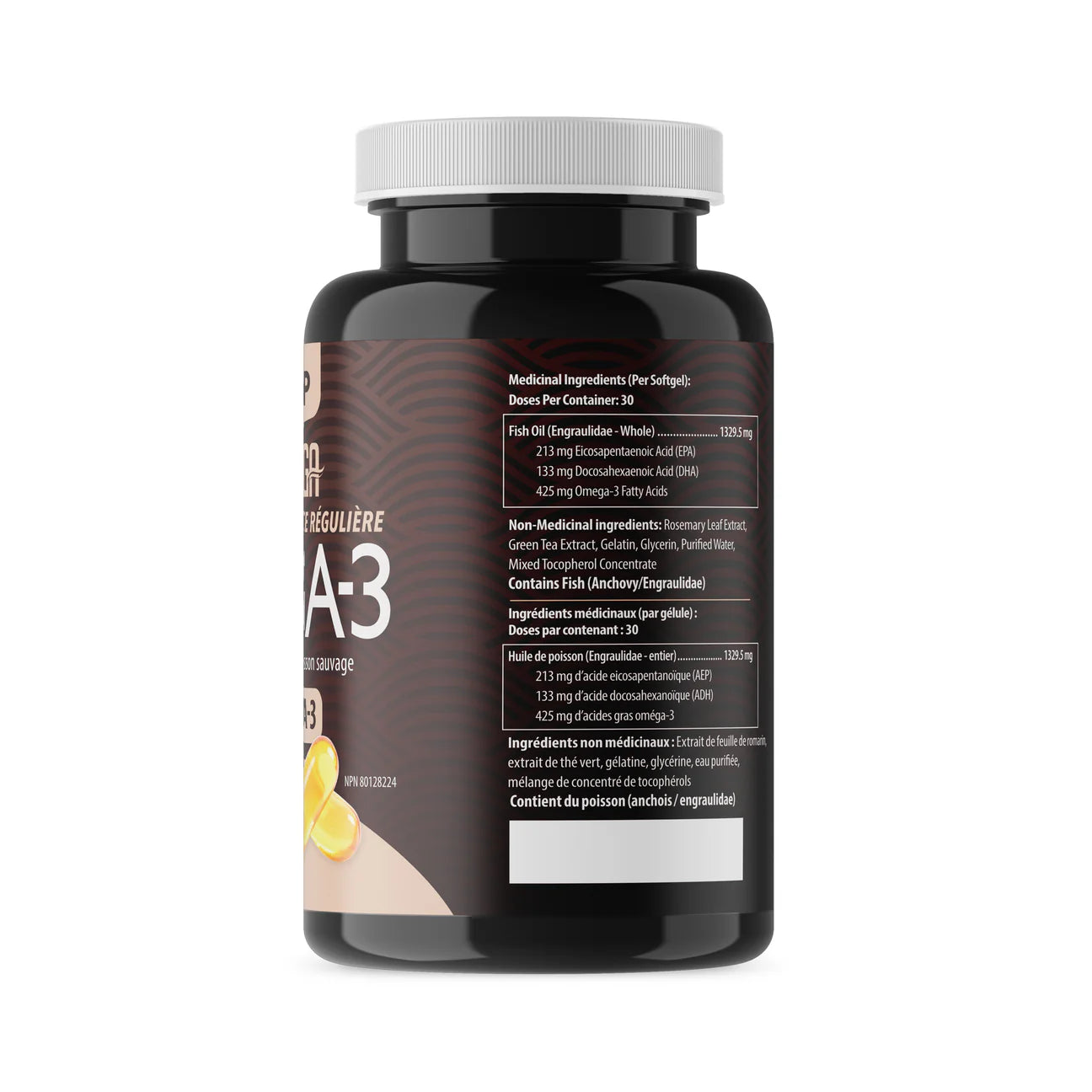 AquaOmega Regular Strength EPA 1700mg Omega-3 - 240 Softgels