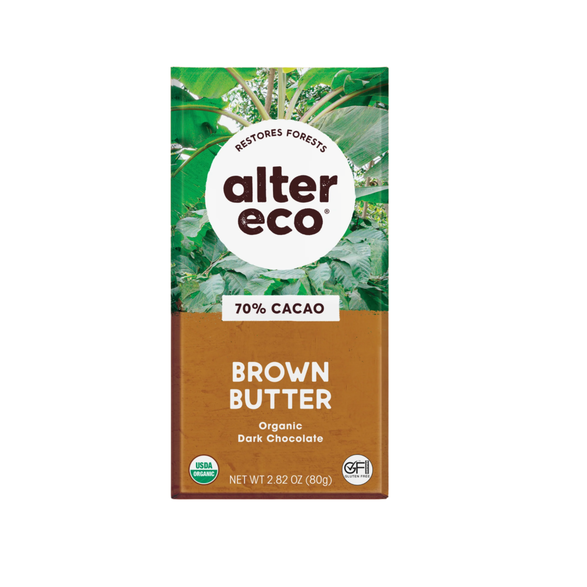 Alter Eco Dark Brown Butter 70% 80g