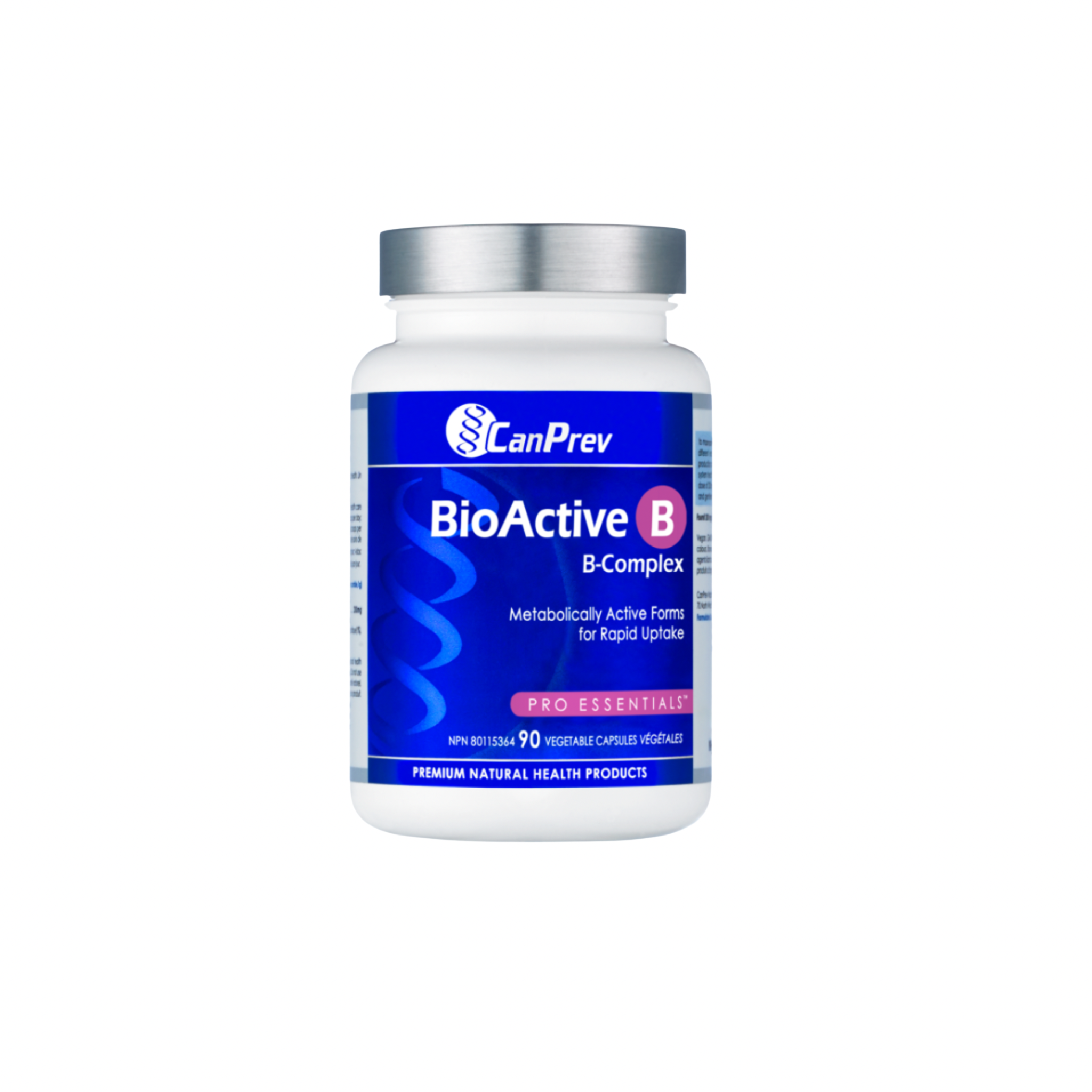 CanPrev BioActive B Capsules – Active B-Complex for Energy & Stress Support