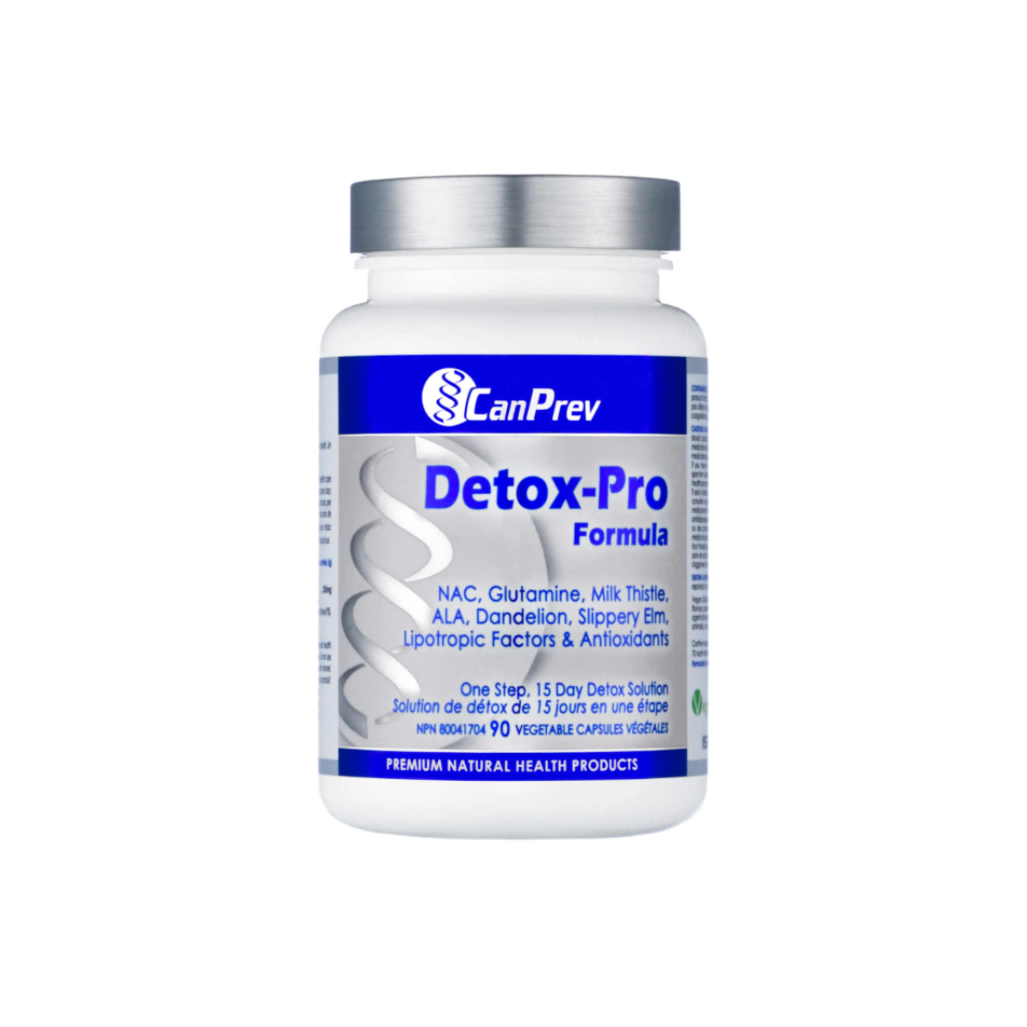 CanPrev Detox-Pro Formula 15-Day Total Body Detox - Complete Liver Support System