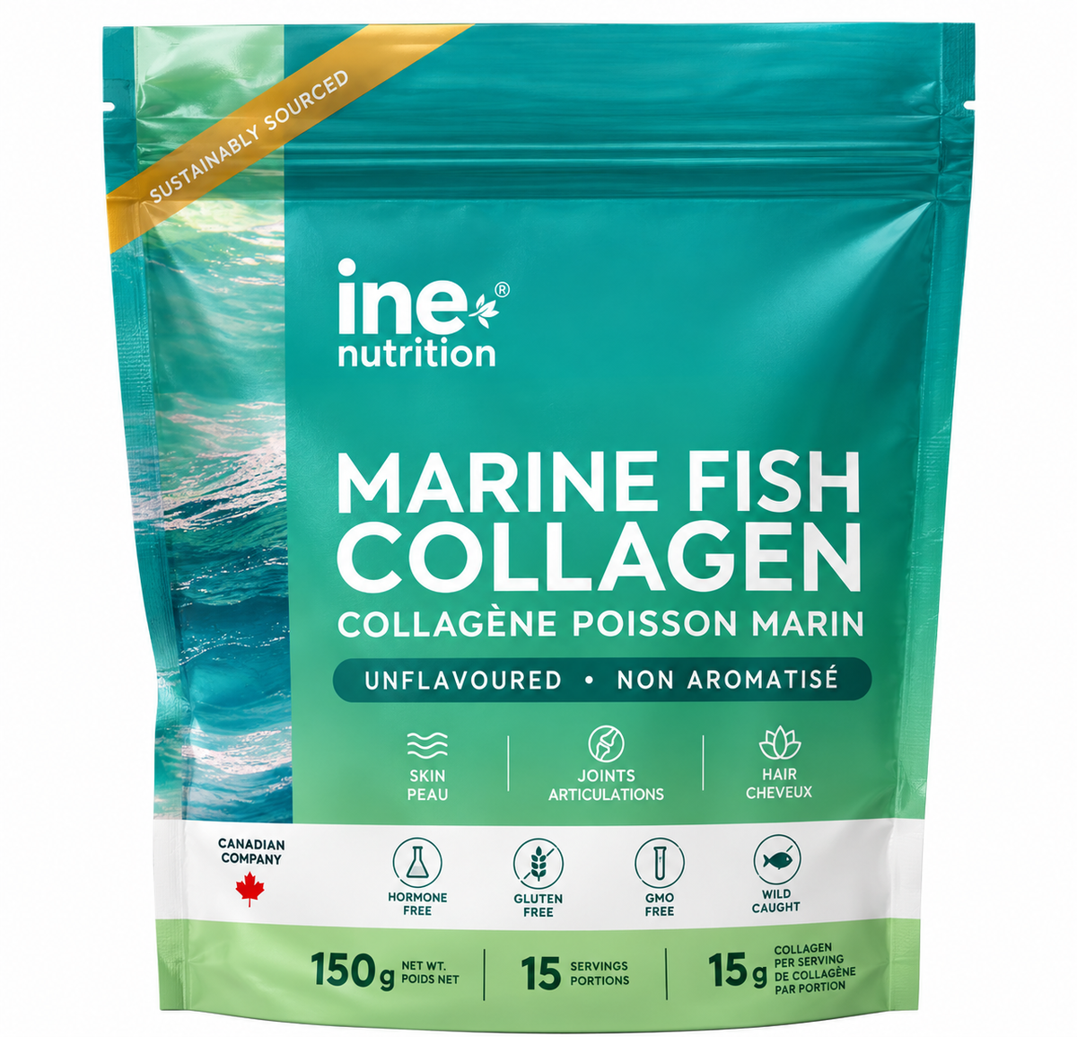 Ine+ Nutrition Marine Collagen Travel Pack 150g