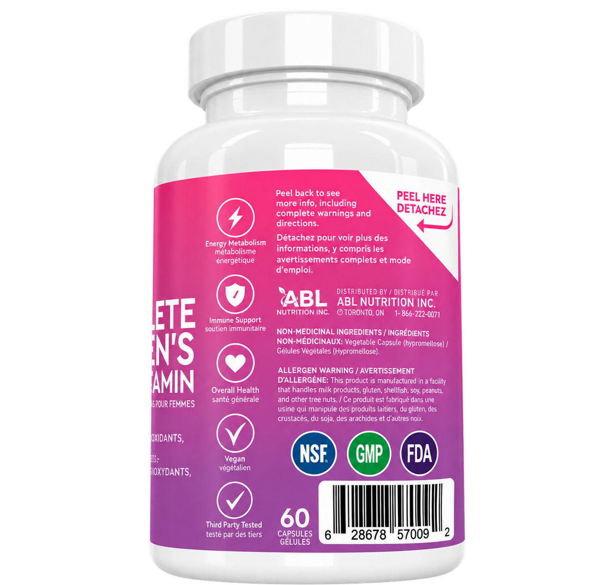 Ine+ Nutrition Complete Women’s Multi-Vitamin 60 Caps