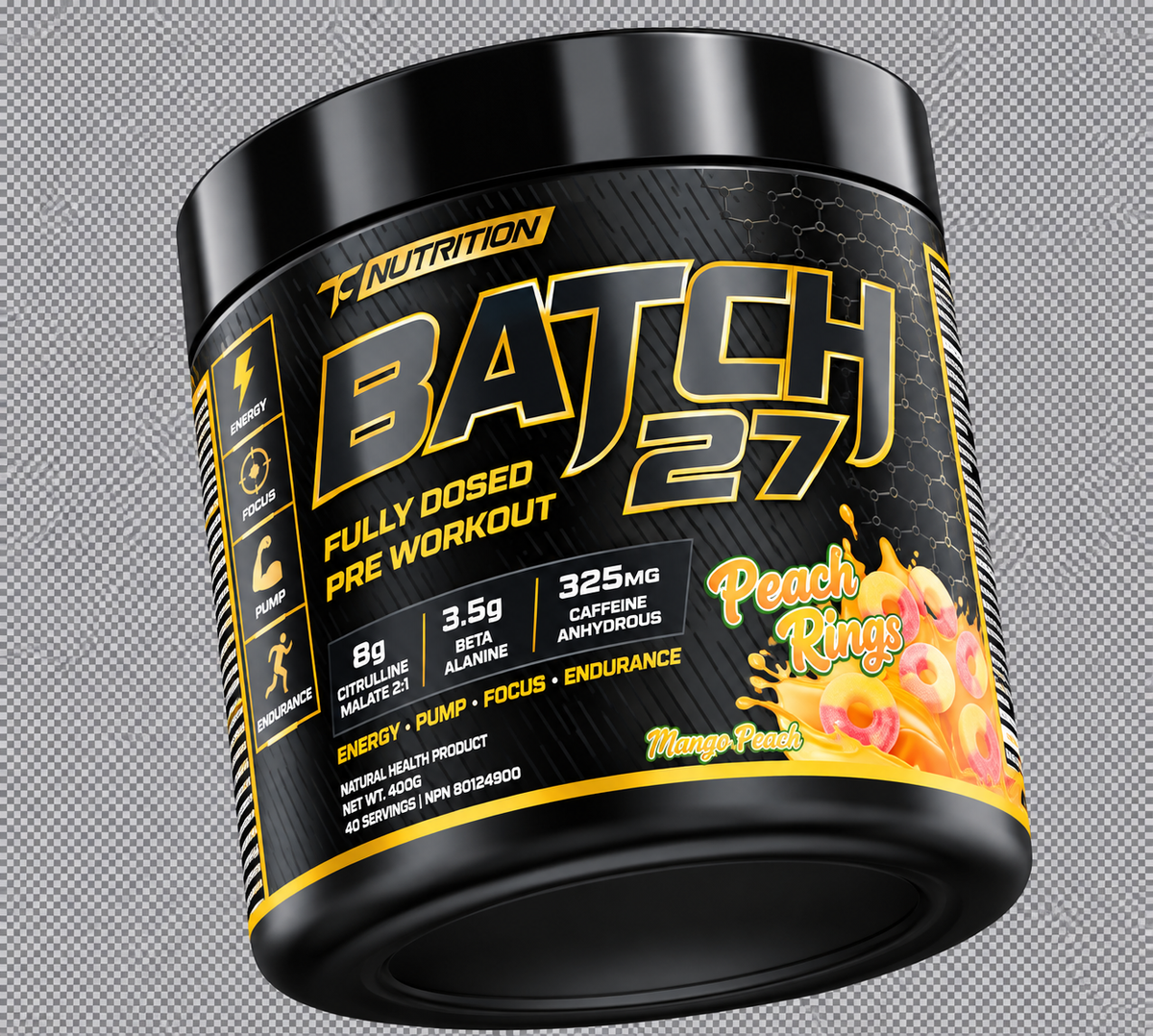 TC Nutrition Batch 27 Preworkout