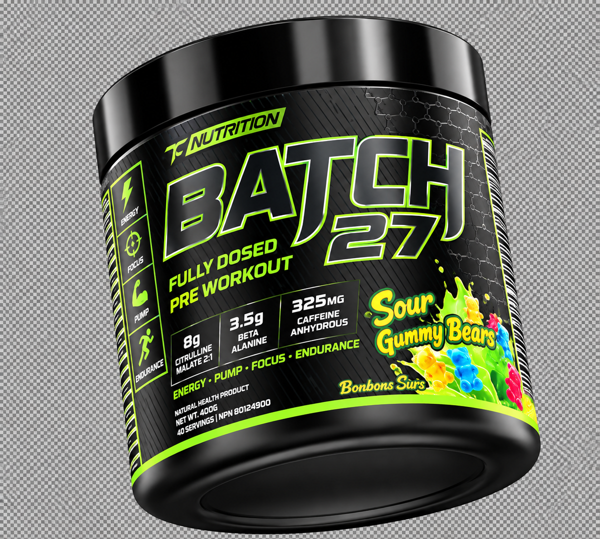 TC Nutrition Batch 27 Preworkout