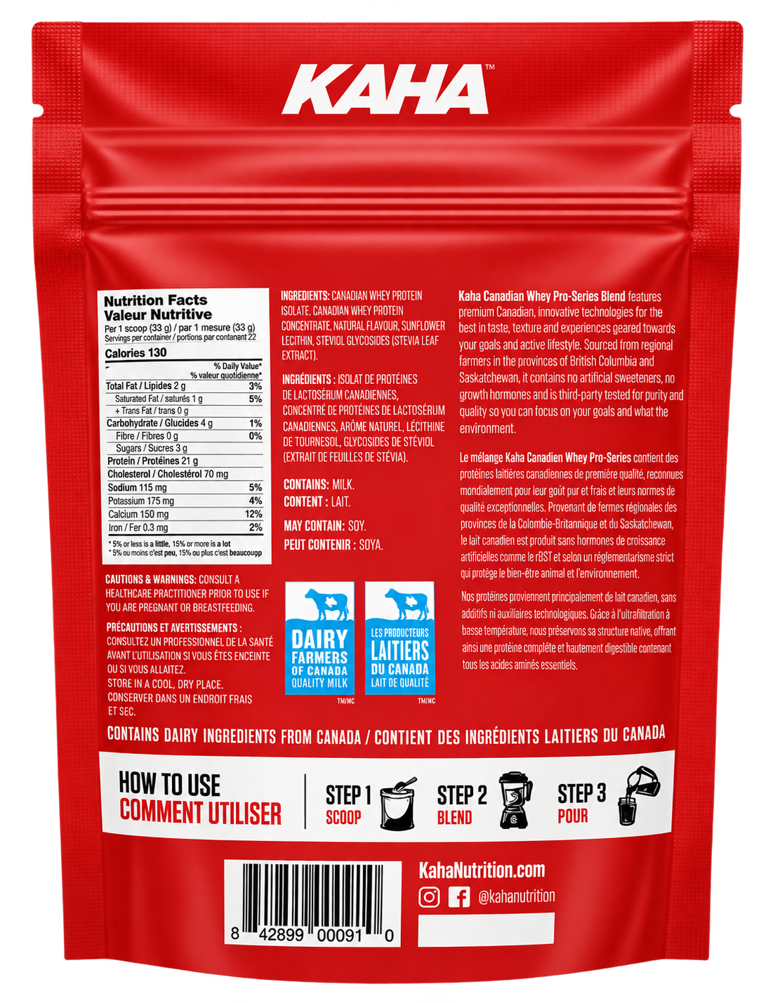 KAHA Canadian Whey
