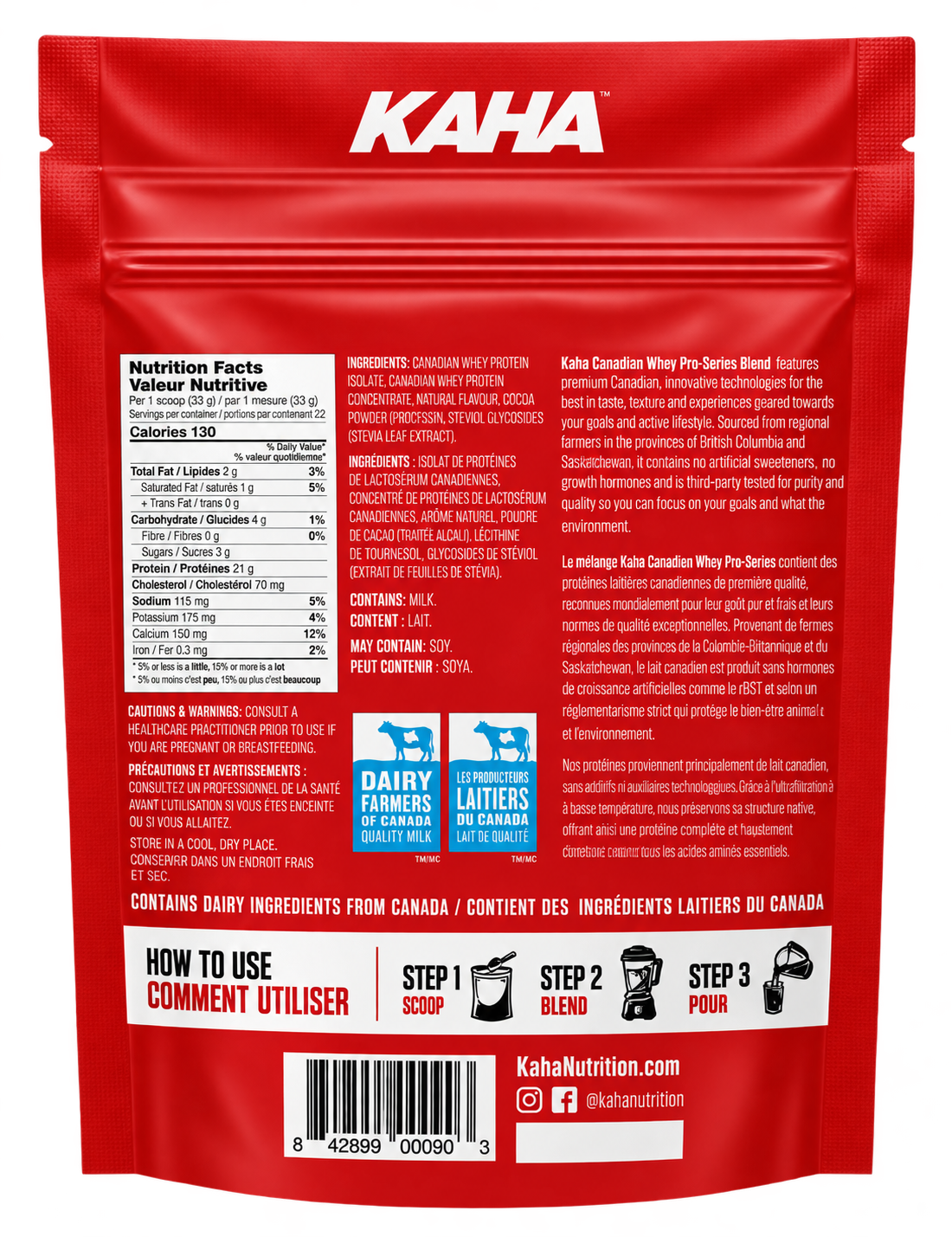 KAHA Canadian Whey