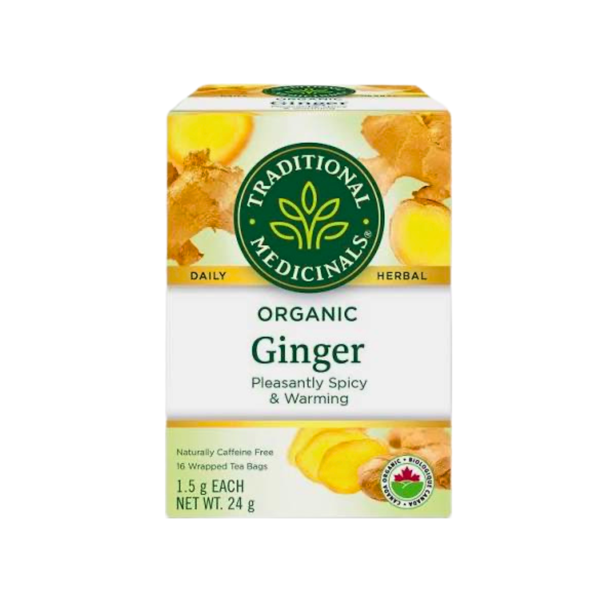 Traditional Medicinal herbal tea box with 16 tea bags, featuring natural packaging and colorful label, suitable for soothing tea.