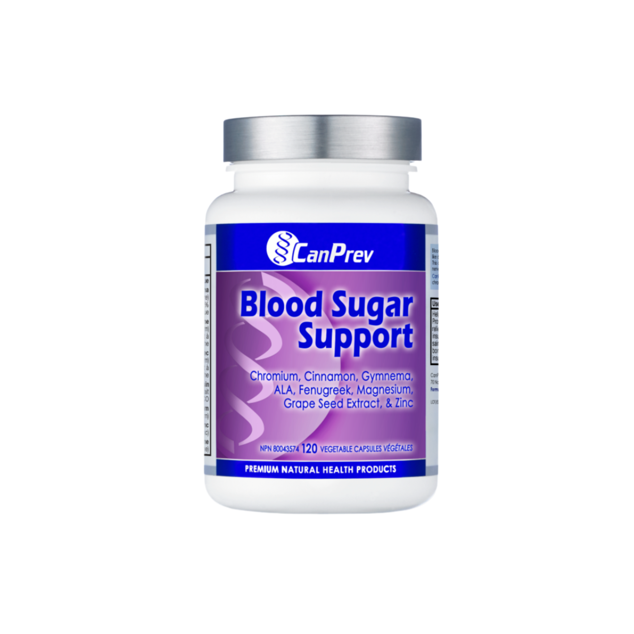 CanPrev Blood Sugar Support Capsules – Glucose Metabolism & Energy Balance