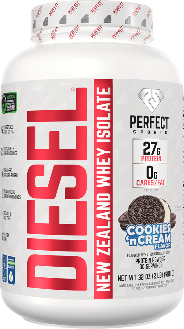 DIESEL - New Zealand Whey Protein Isolate - 27g Grass-Fed Protein