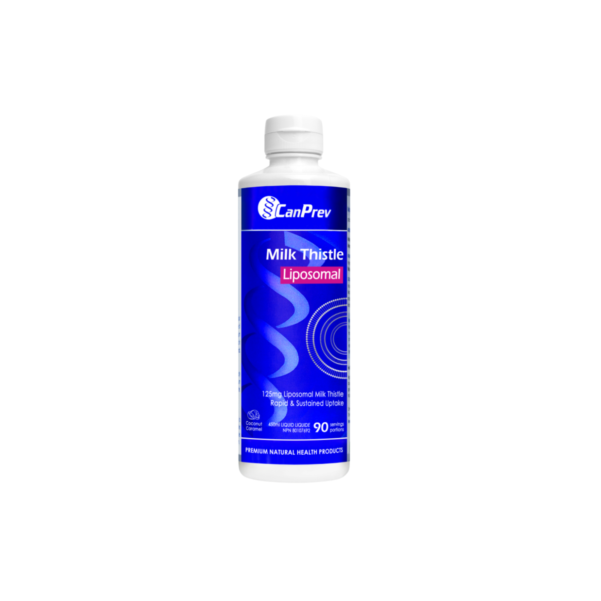 CanPrev Liposomal Milk Thistle 225ml - Coconut Caramel Nut