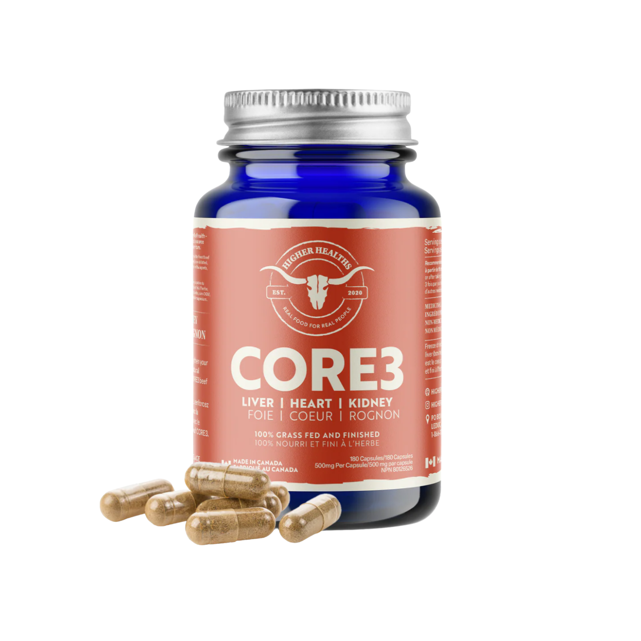 Higher Healths CORE3 - Liver, Heart, Kidney