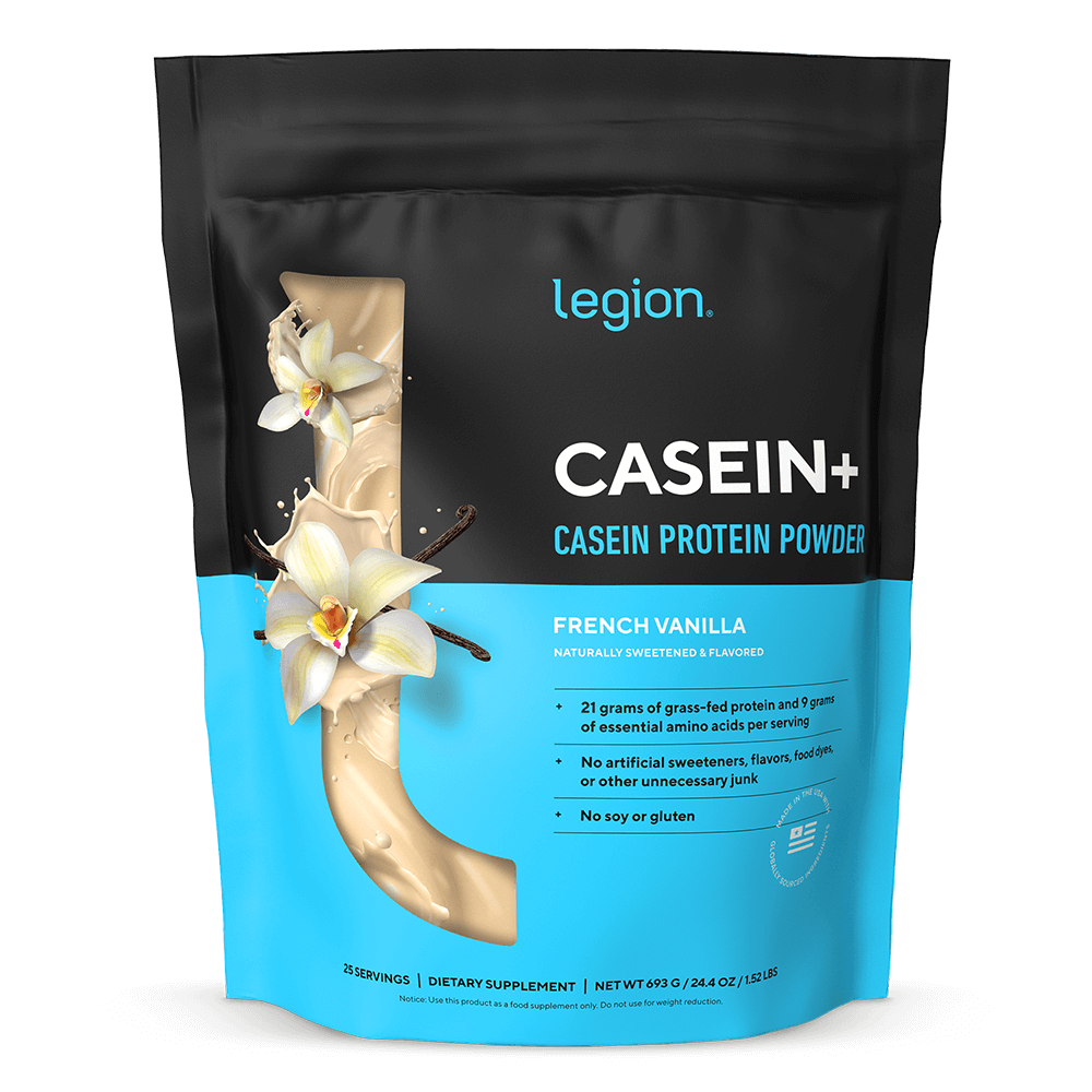 Legion Casein+ Protein Powder 21g (French Vanilla)