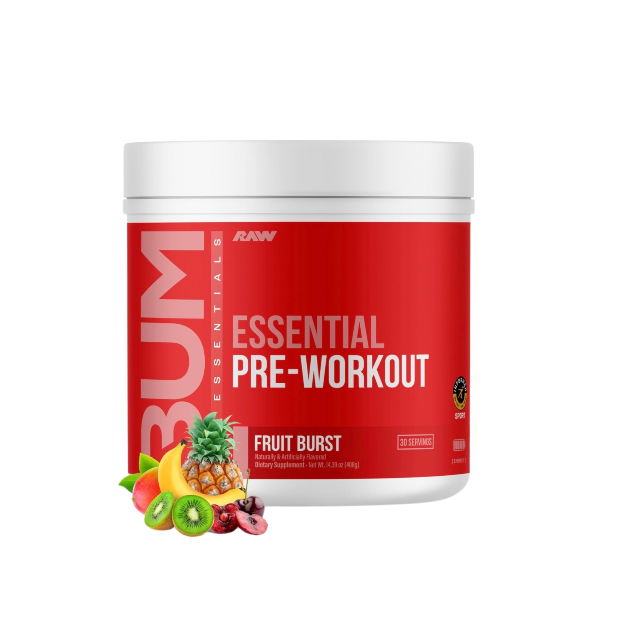 CBUM Essential Pre-workout - Fruit Burst 30 Servings