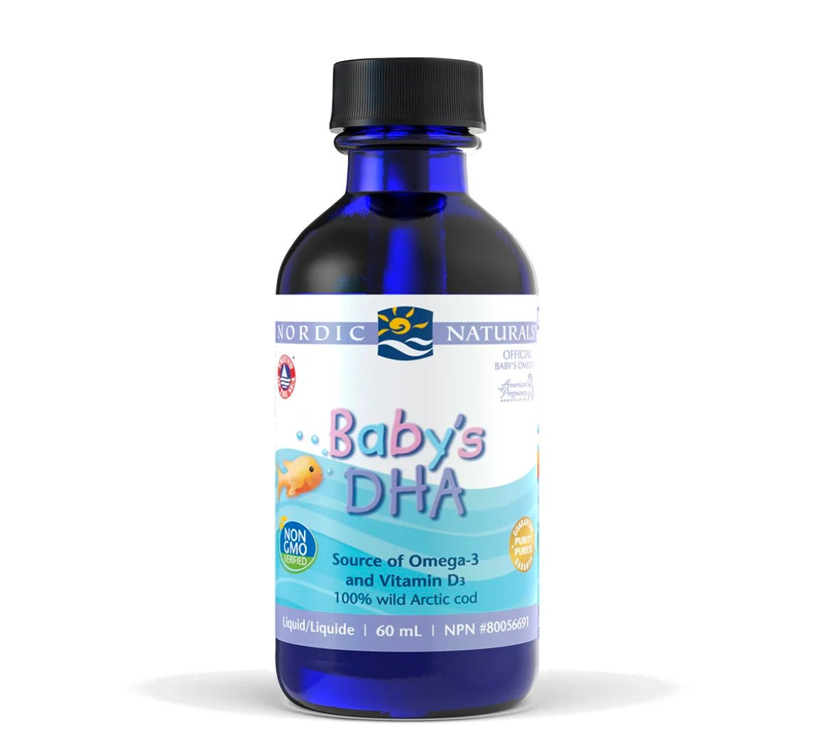 Nordic Naturals Baby's DHA 1050mg Liquid - Premium Omega-3 for Infant Brain Development