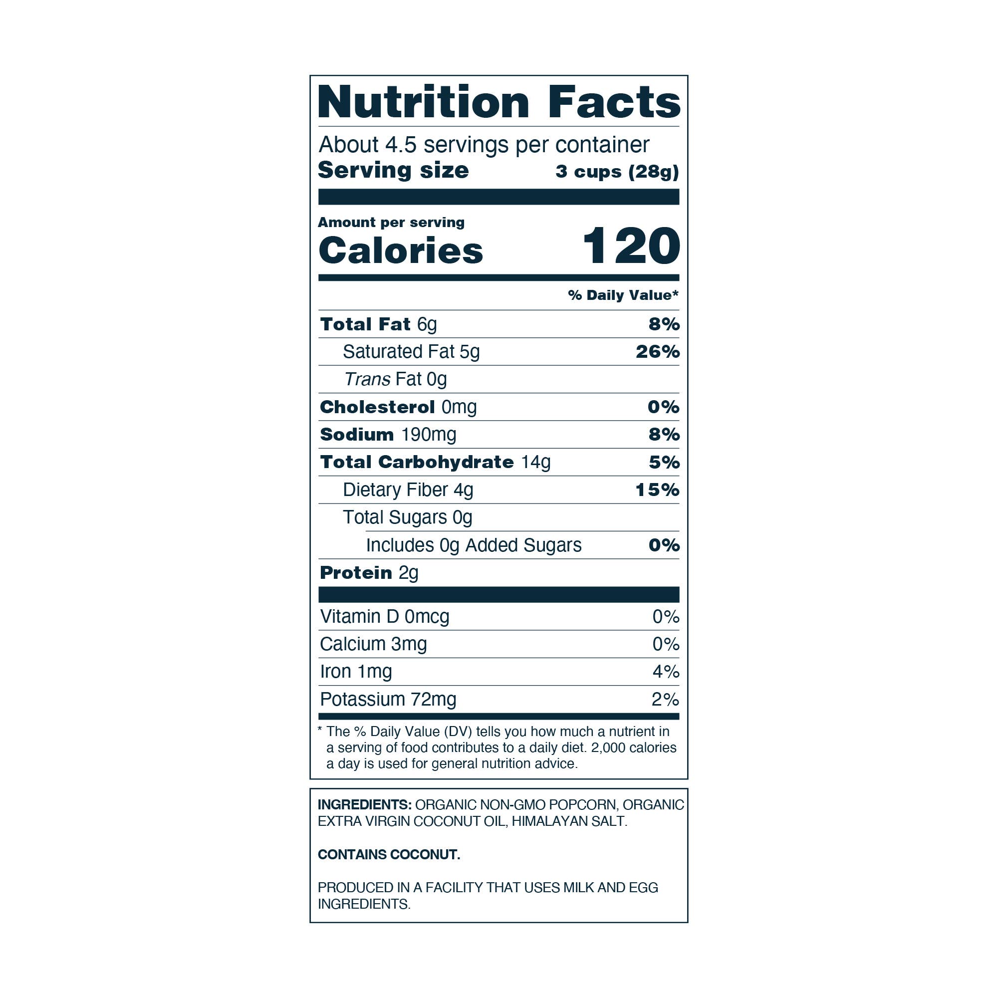 Organic Popcorn, Himalayan Pink 4.6 oz