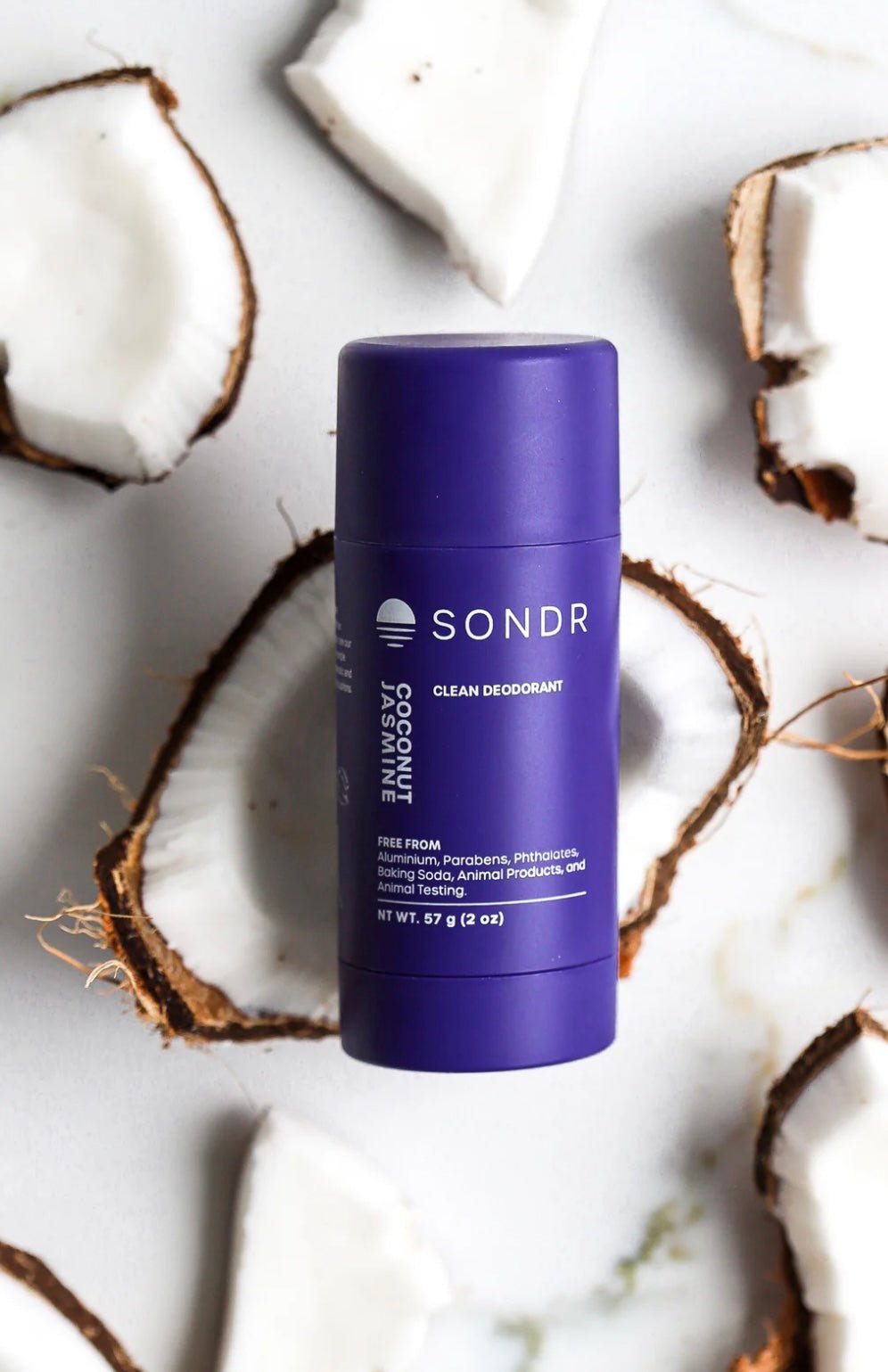 SONDR Coconut Jasmine Clean Deodorant, 57g (2 oz)
