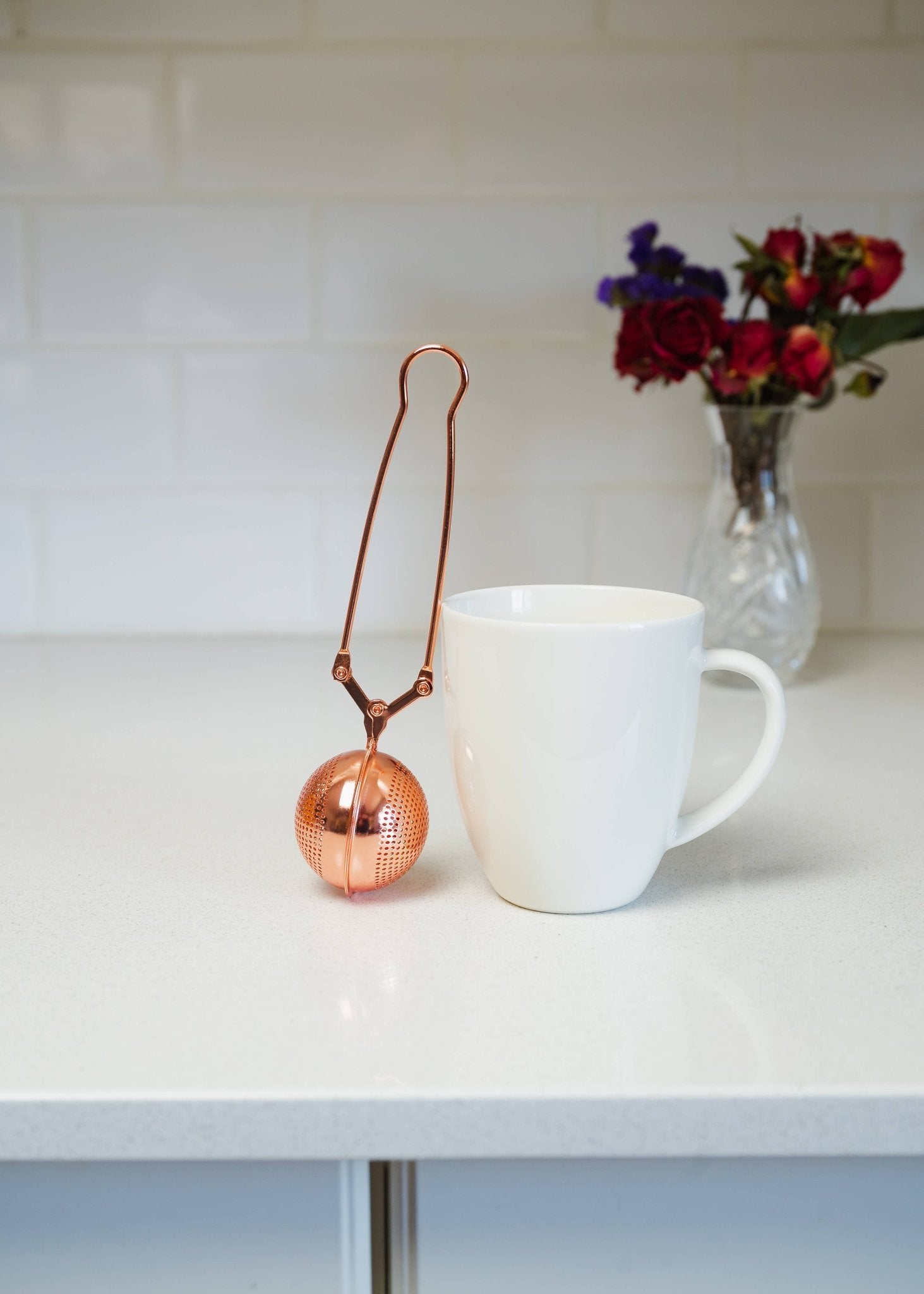 Stainless Steel Tea Strainer | Infuser | Holiday Bestseller: Silver