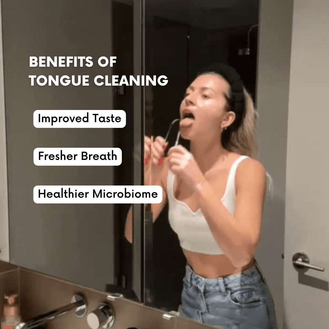 Mintier - Stainless Steel Tongue Cleaner - Medical-Grade Oral Care Tool