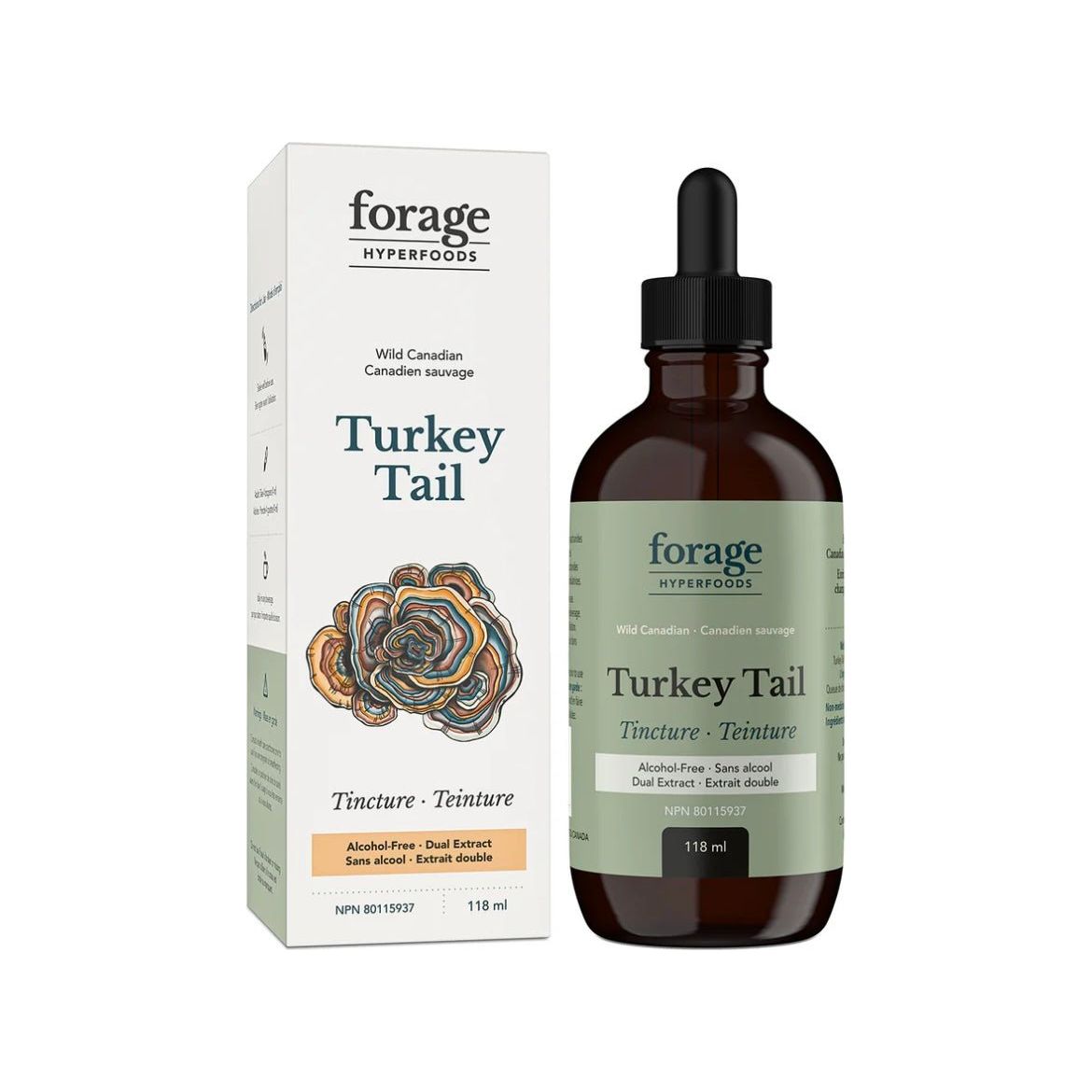 Turkey Tail Tincture - Alcohol Free 118ml