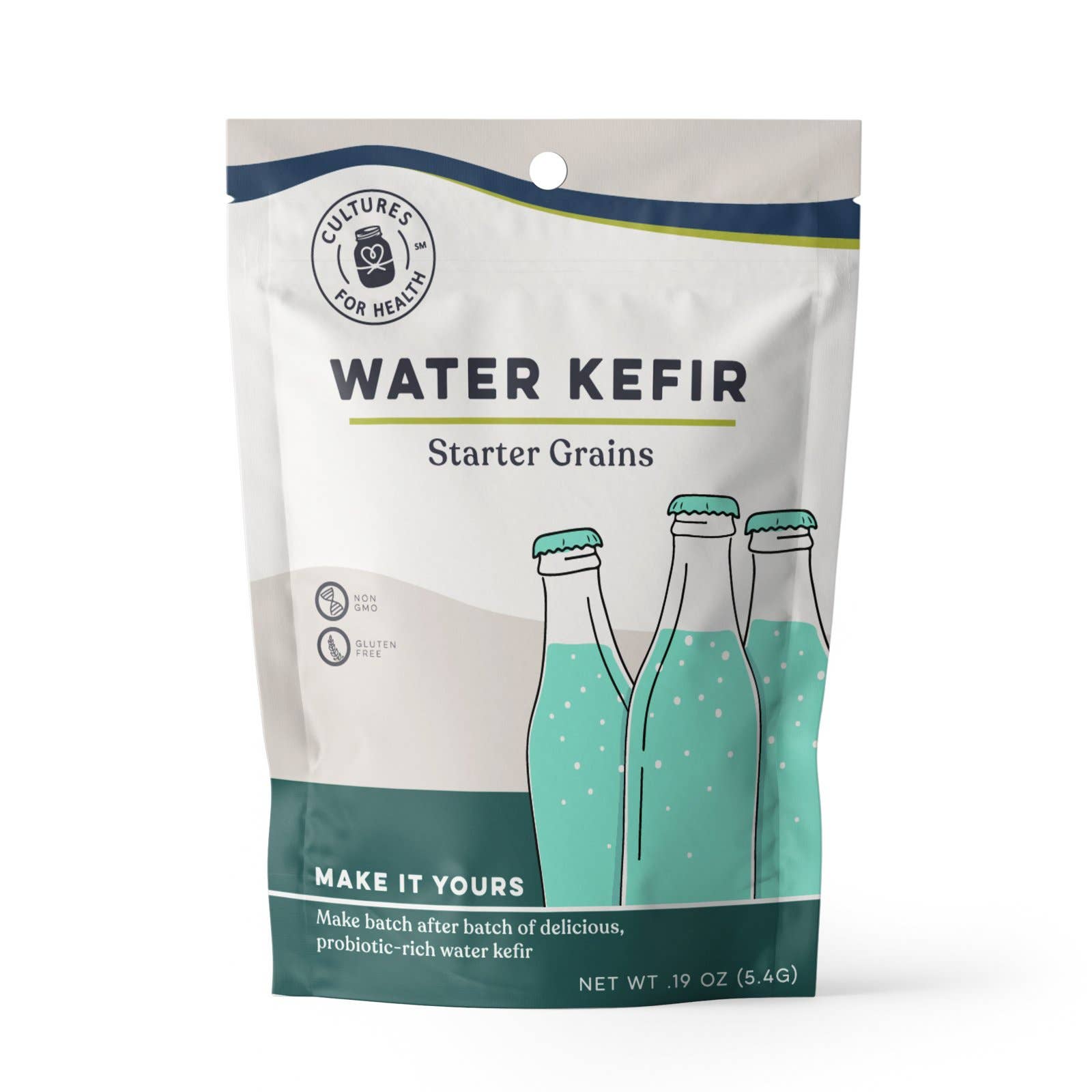 Water Kefir Grains, Case (8 units)
