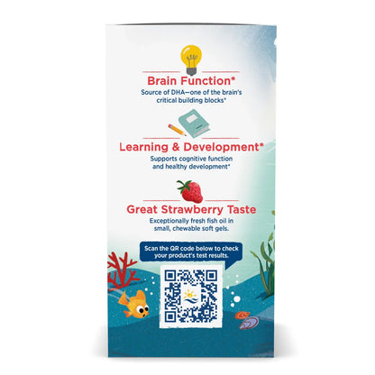 Nordic Naturals Children's DHA - 90 Chewable Softgels - Strawberry