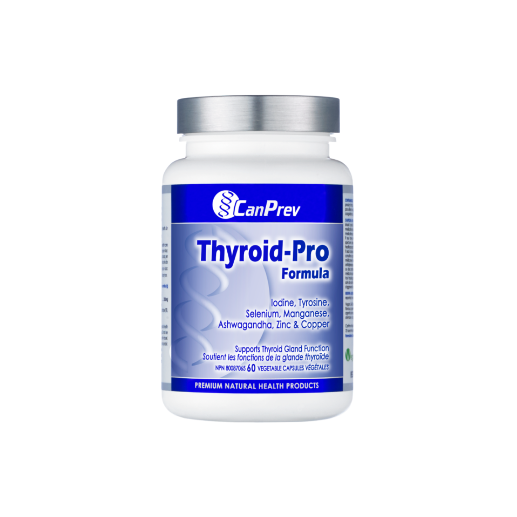 CanPrev Thyroid-Pro Formula 60 Capsules - Complete Thyroid Support