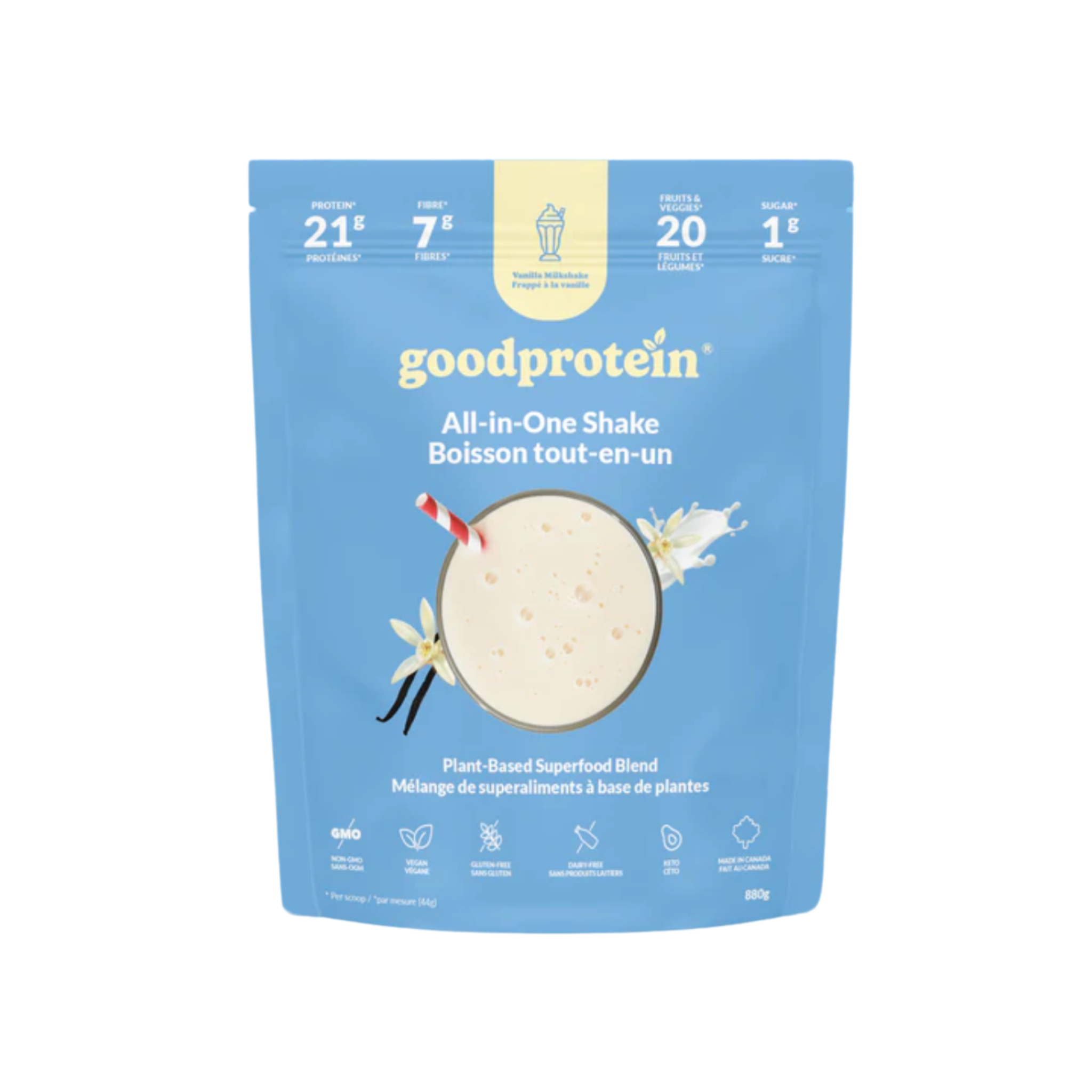 Good Protein - Vanilla Milkshake 880G