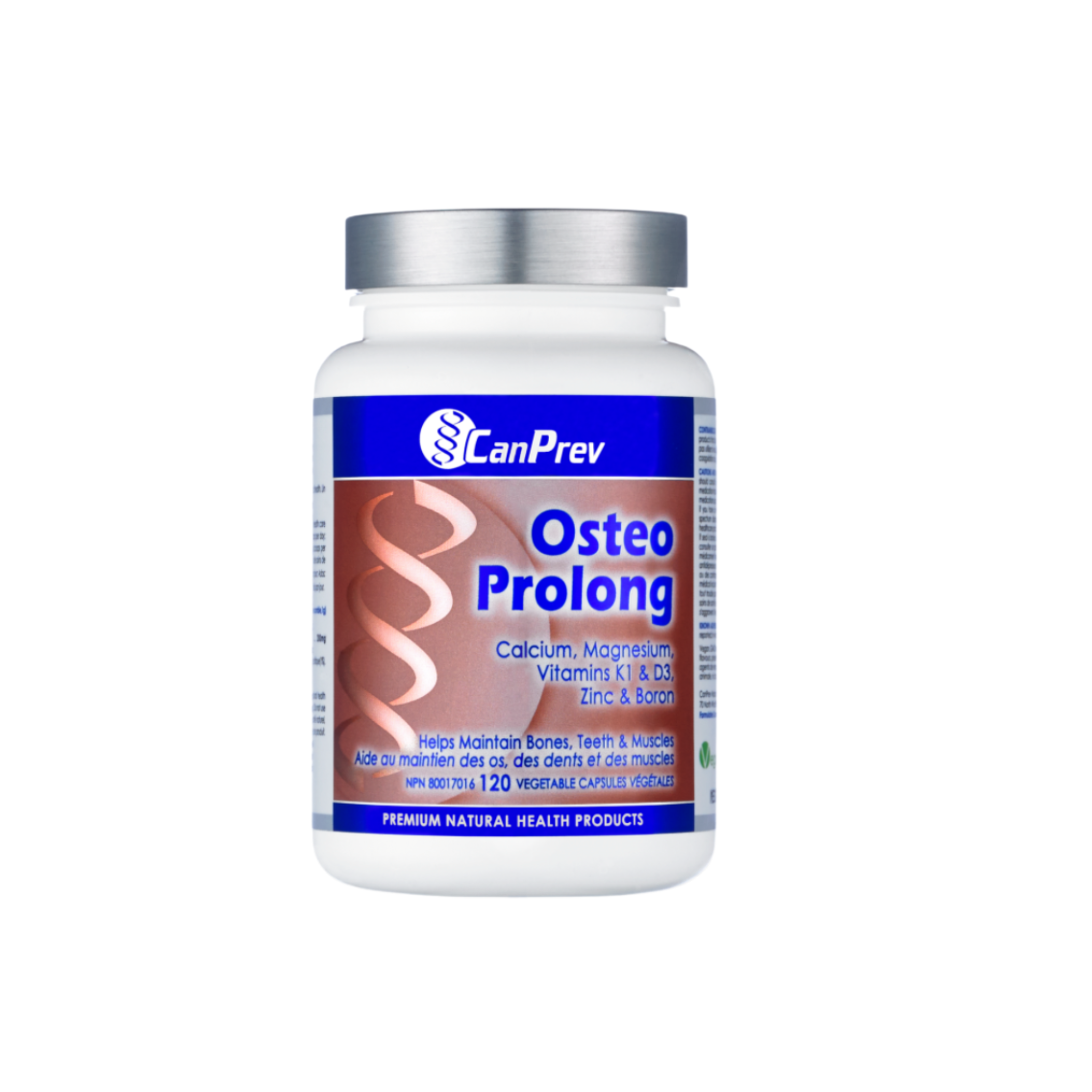 CanPrev Osteo Prolong 800mg Calcium & Magnesium - Complete Bone Health Formula