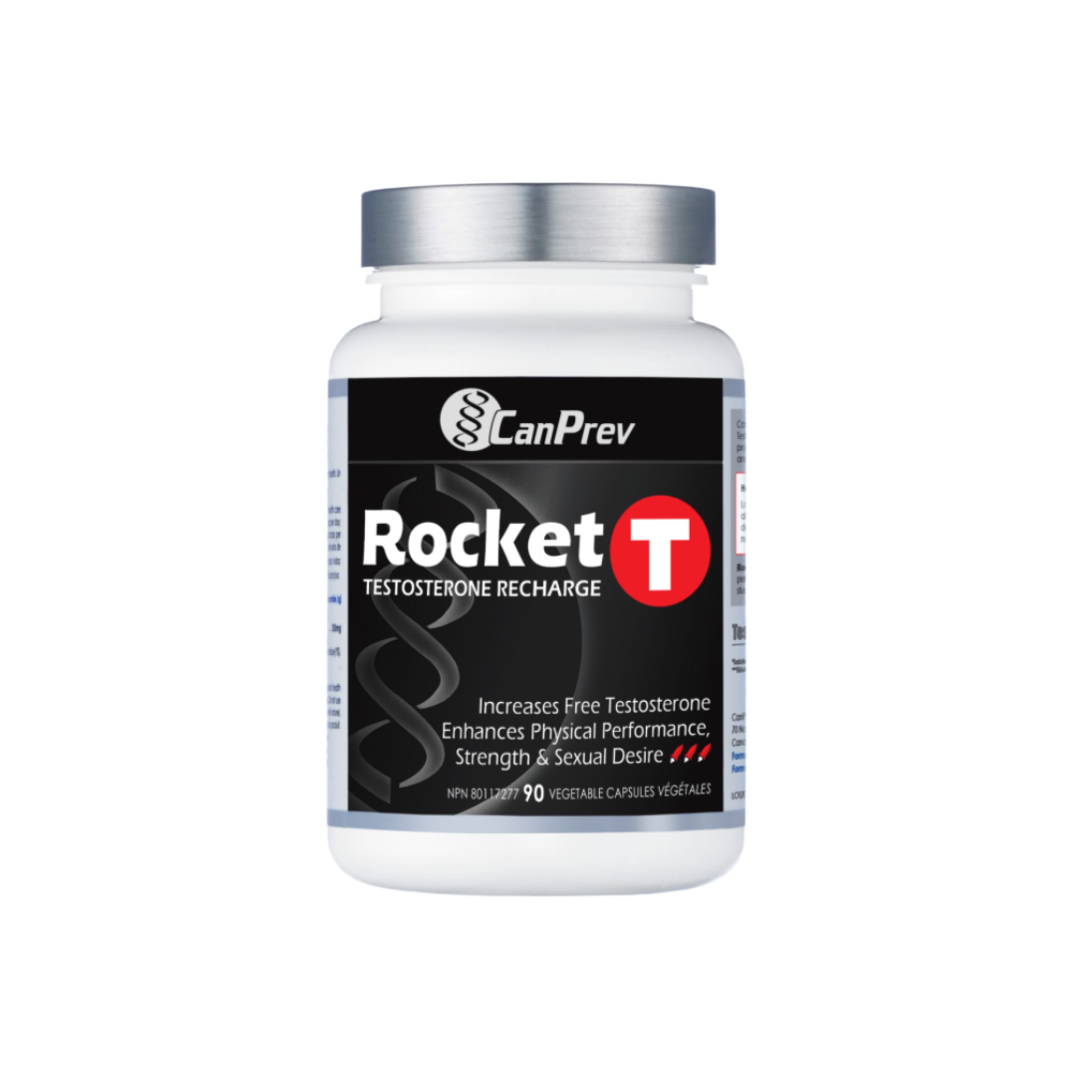 CanPrev Rocket T Testosterone Recharge Capsules – Performance & Vitality Support