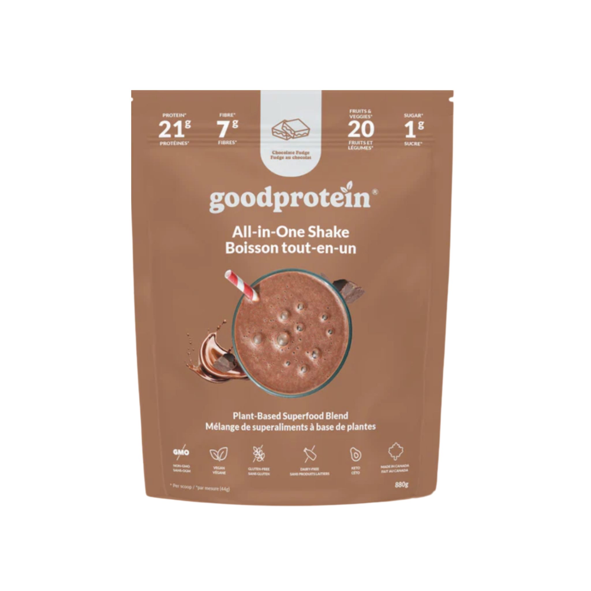 Good Protein - Chocolate Fudge, 880 G