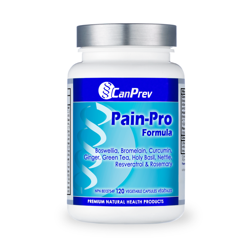 CanPrev Pain-Pro Formula 120 Vegan Capsules - Natural Anti-Inflammatory Support