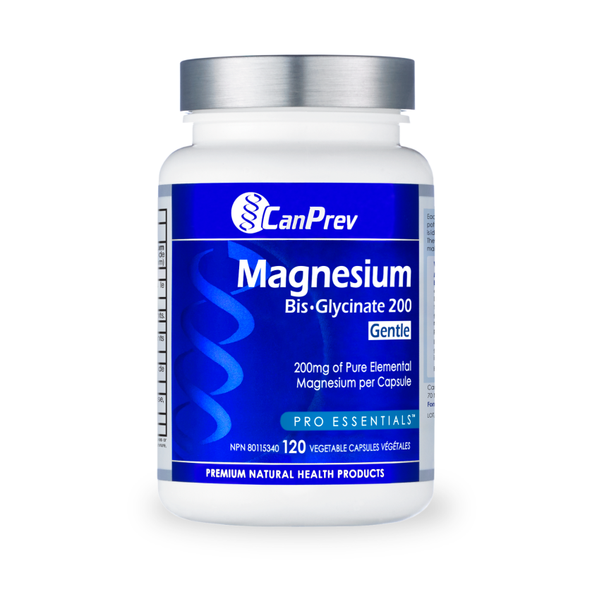 Magnesium Bis-Glycinate 200mg Capsules - Premium Absorption