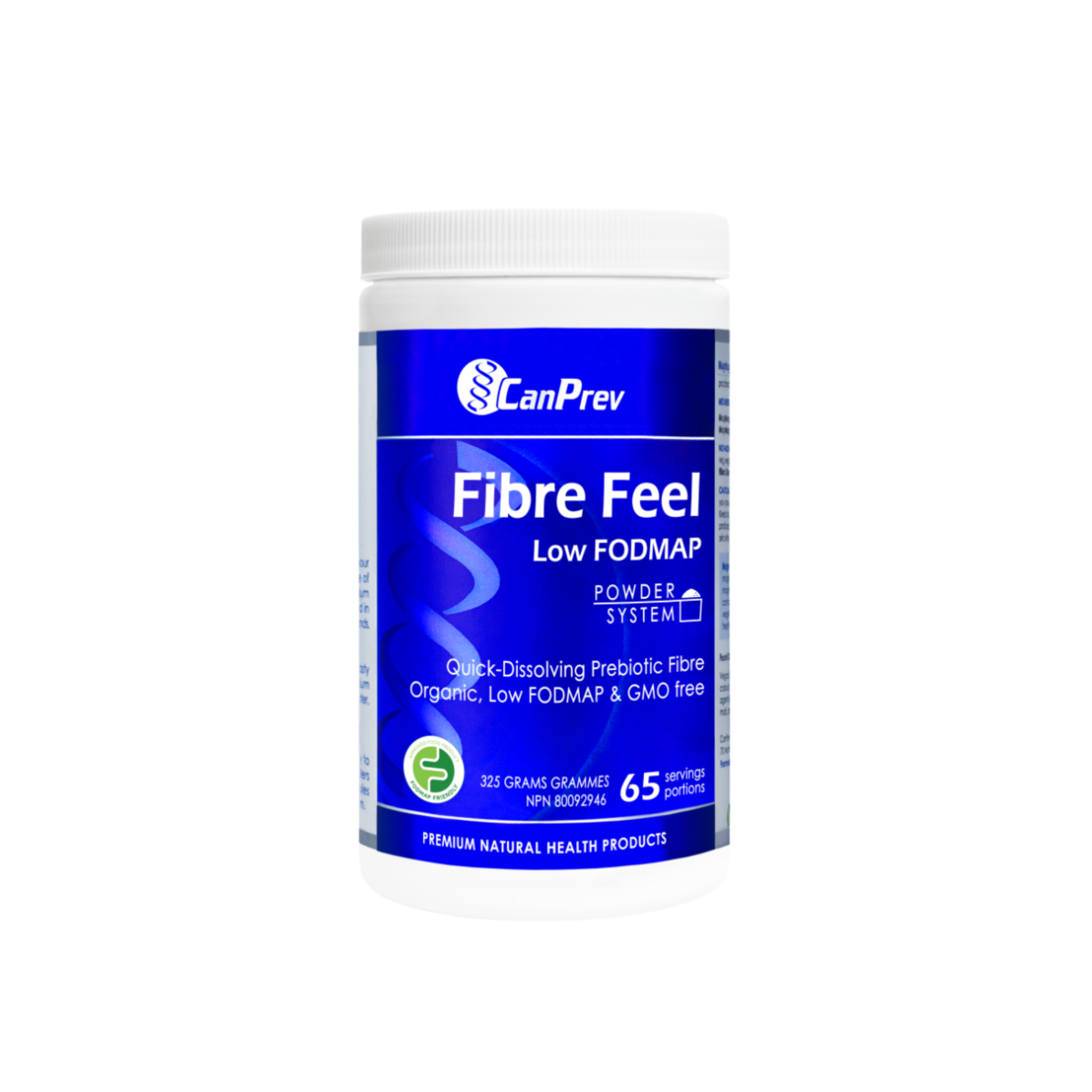 CanPrev Fibre Feel 5g Powder - Organic FODMAP Friendly Fibre