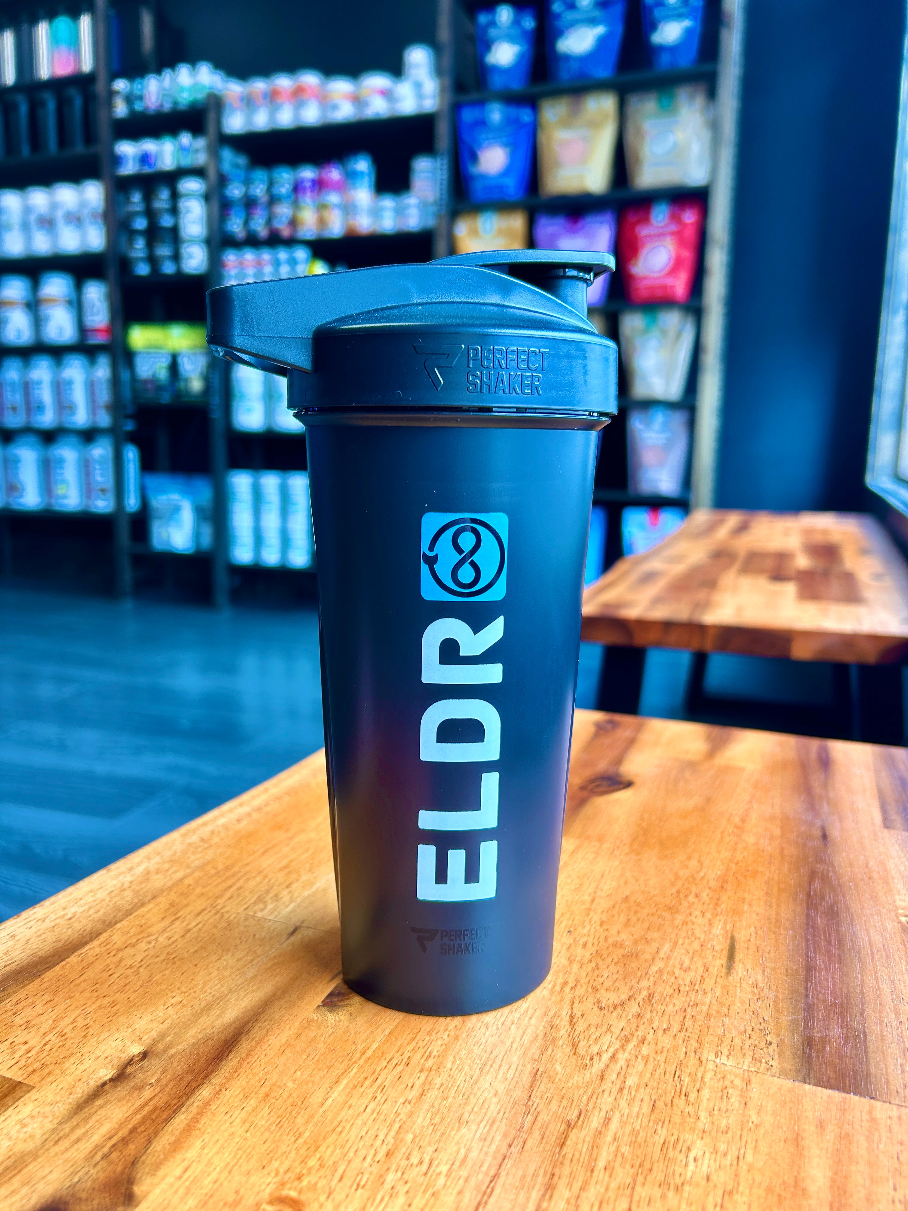 ELDR Plastic Shaker Bottle, 28 oz