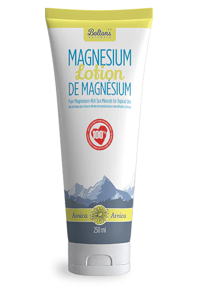Bolton's Naturals Magnesium Lotion with Arnica - Topical Muscle Relief & Recovery