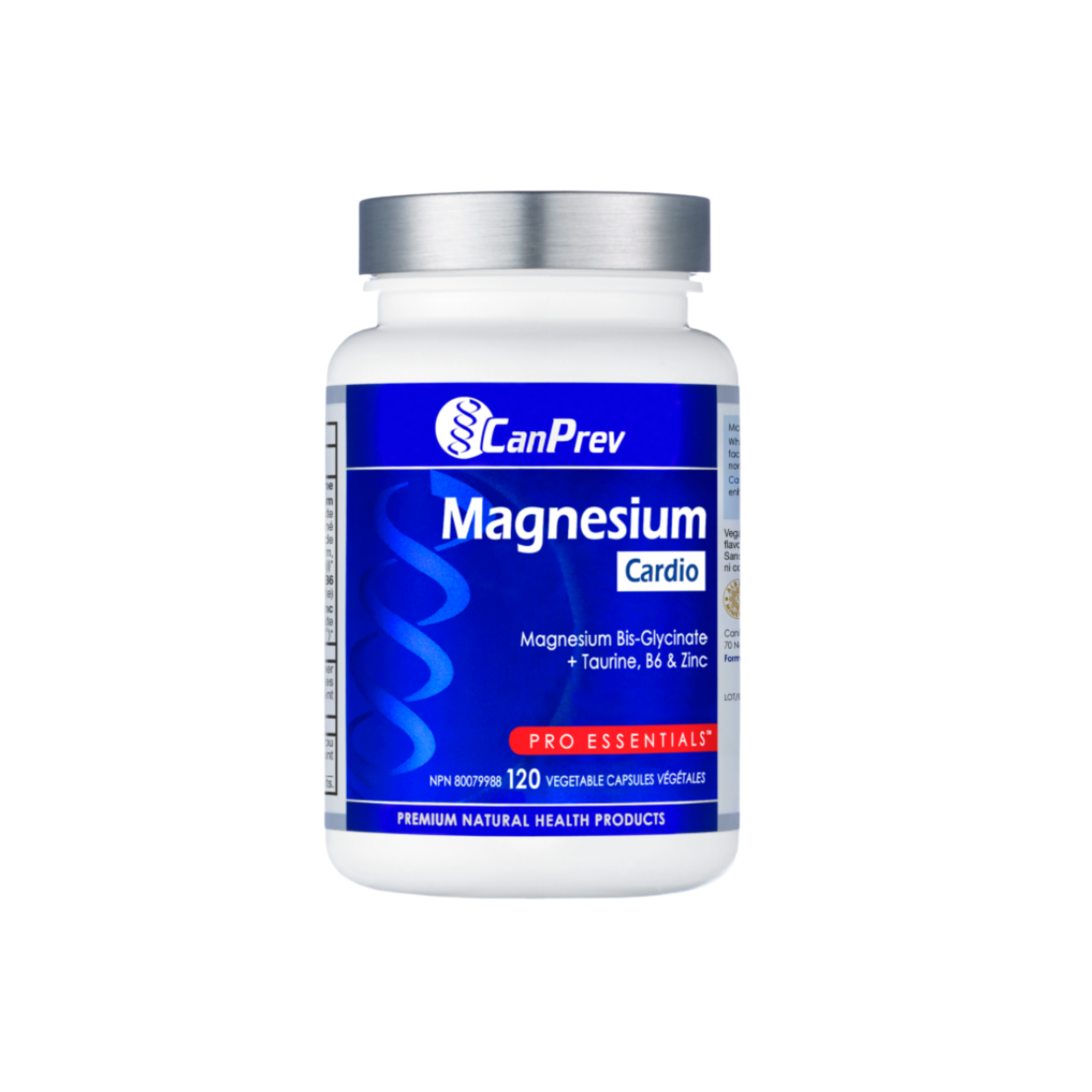 CanPrev Magnesium Cardio + Taurine, B6 & Zinc - Advanced Cardiovascular Support Formula