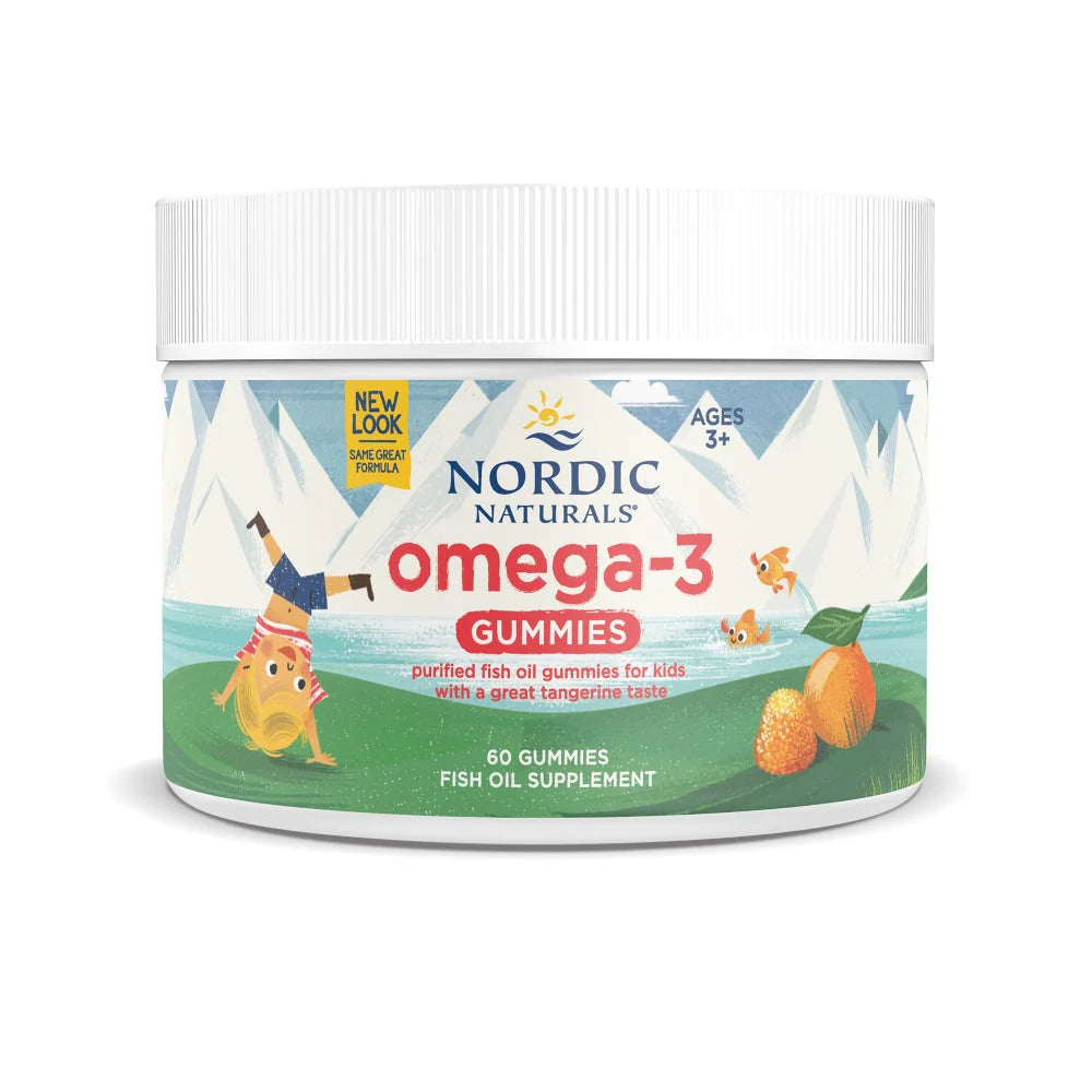 Nordic Naturals Nordic Omega-3 - 60 Gummies - Tangerine