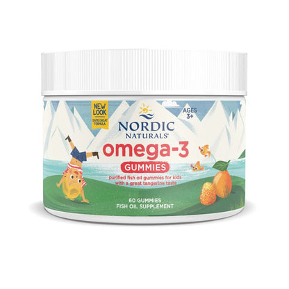 Nordic Naturals Nordic Omega-3 - 60 Gummies - Tangerine