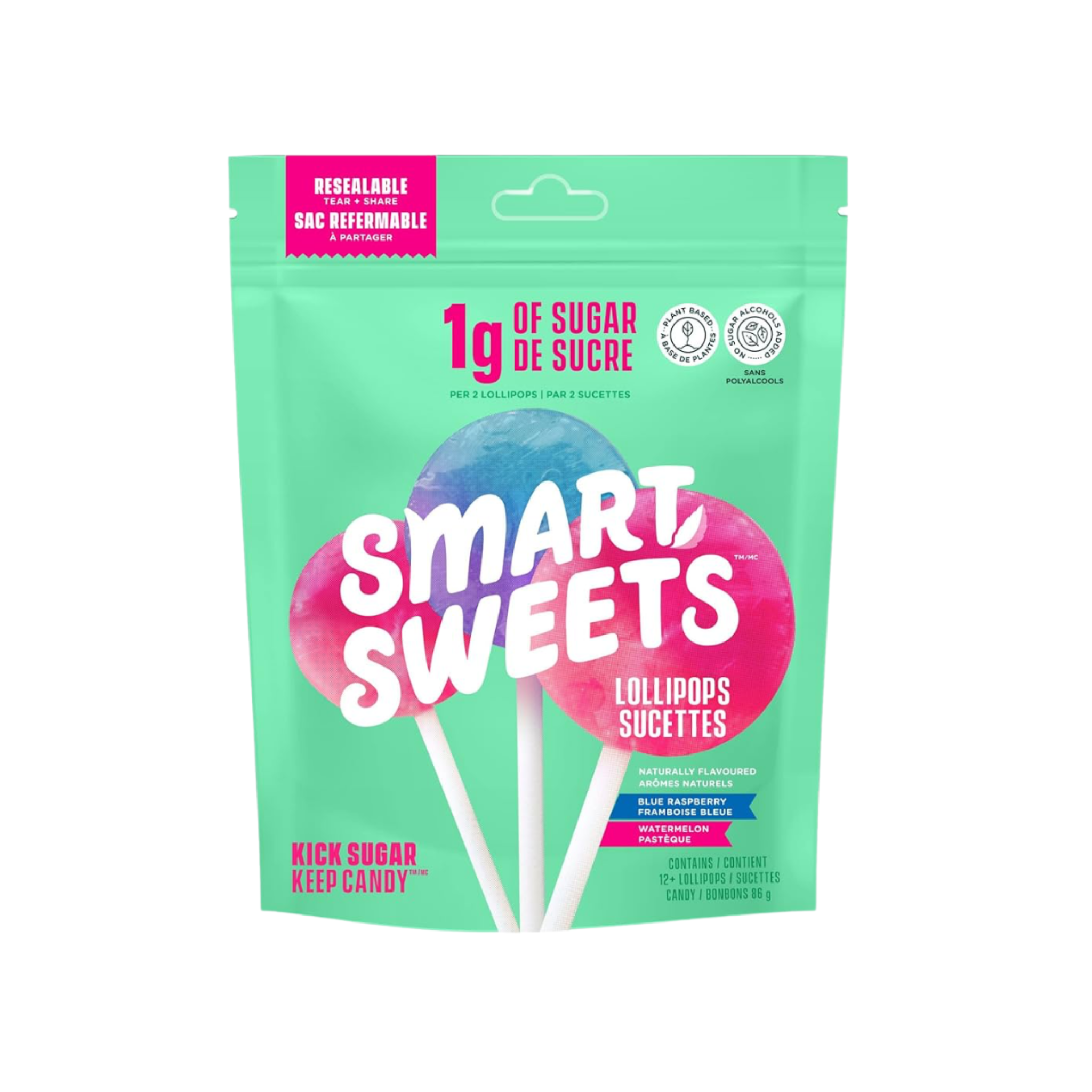 Smart Sweets - Lollipop 85 G