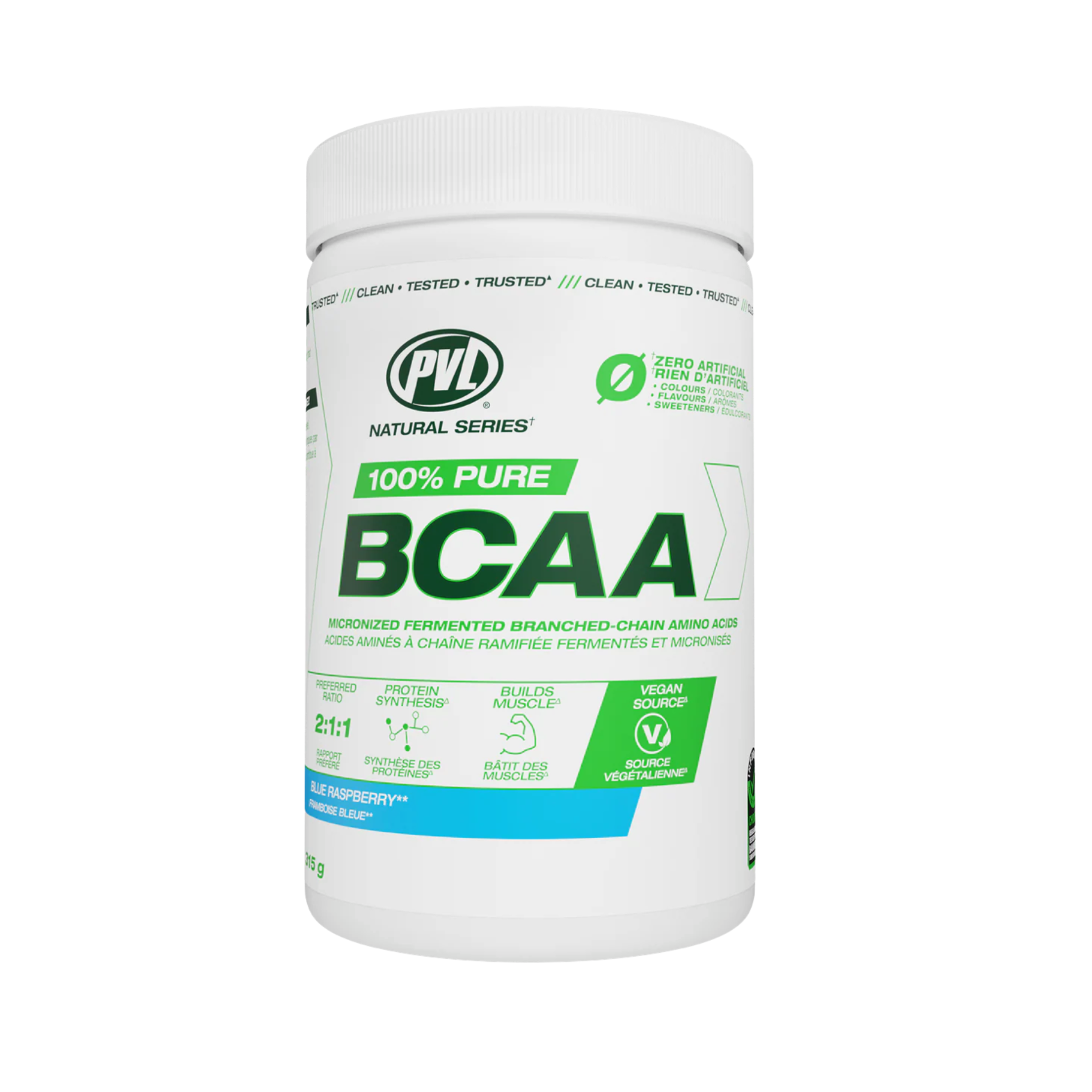 PVL 100% Pure BCAA, 315g