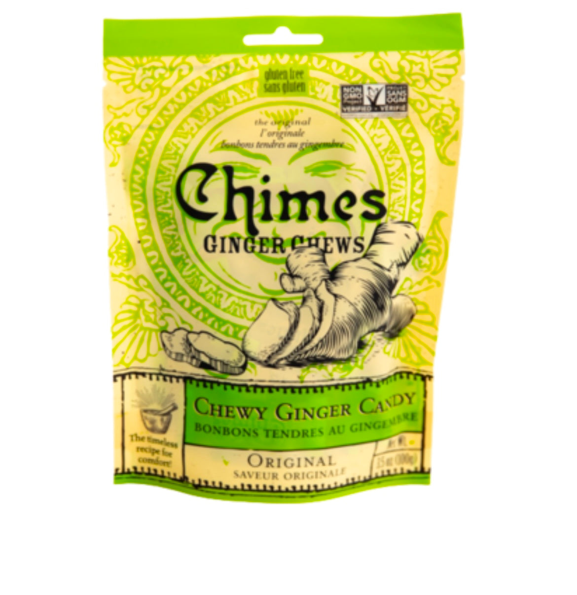 Chimes Original Ginger Chew Candies 100g