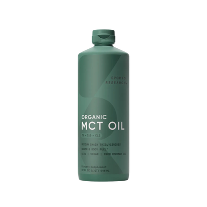 Sports Research Premium MCT Oil Pure C8 & C10 from Coconuts